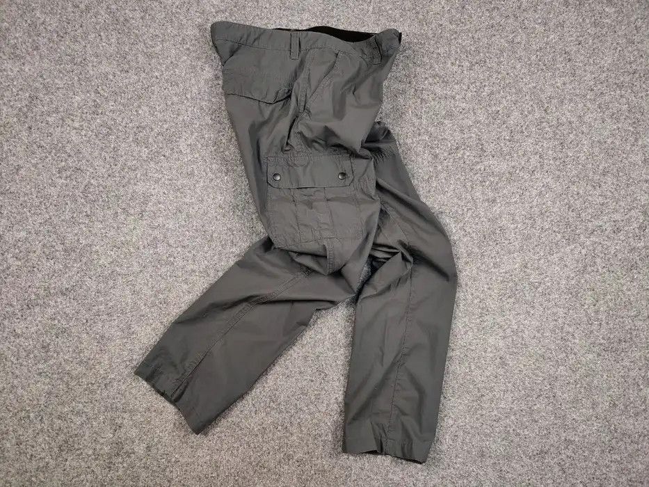 Japanese Brand Vintage 90's Cargo Pants Travis Scott Japan Pocket Gray Size US 34 / EU 50 - 7 Thumbnail