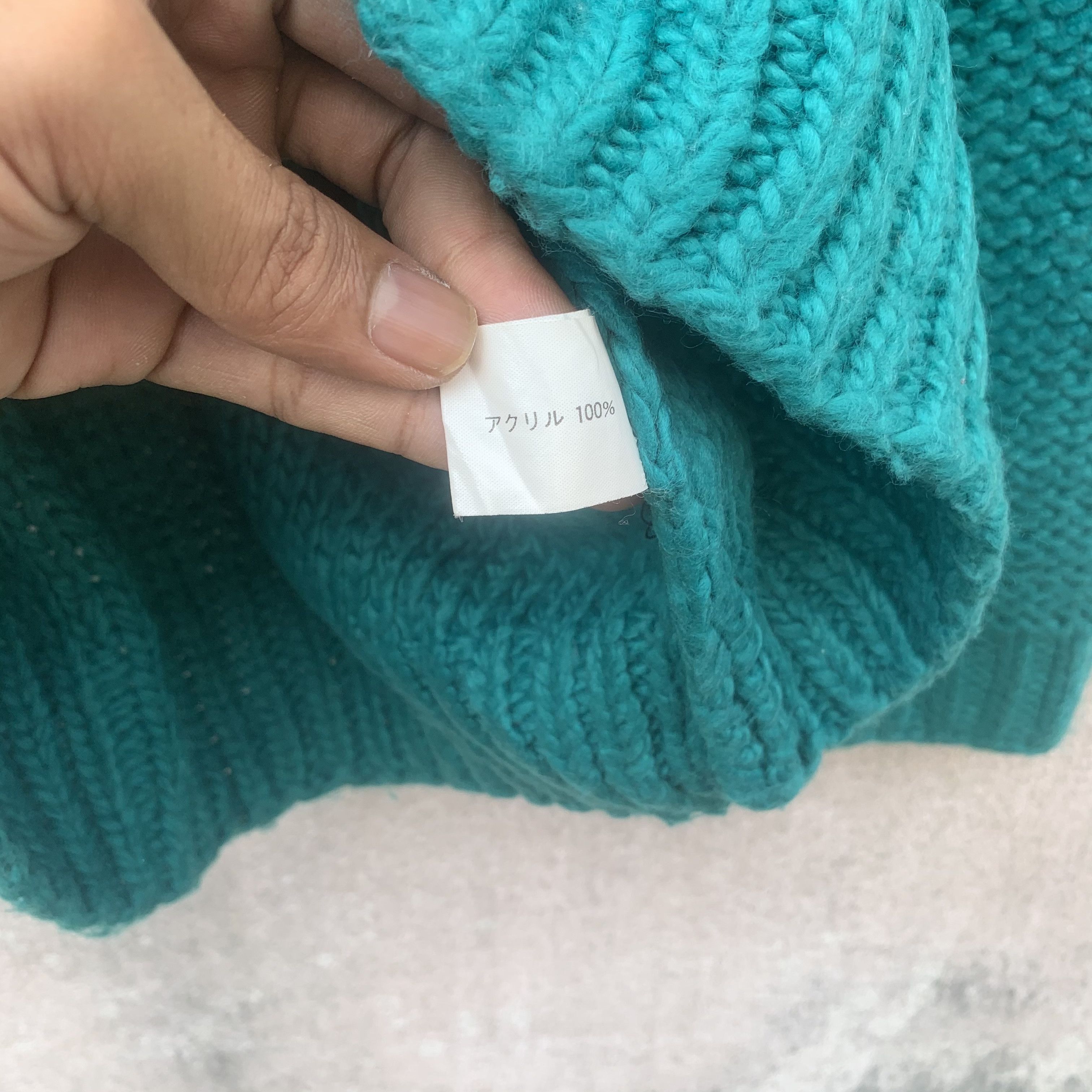 Aran Isles Knitwear Honeycomb Cable Knit Isle Sweater Japanese Pullover Jumper Size M / US 6-8 / IT 42-44 - 7 Thumbnail