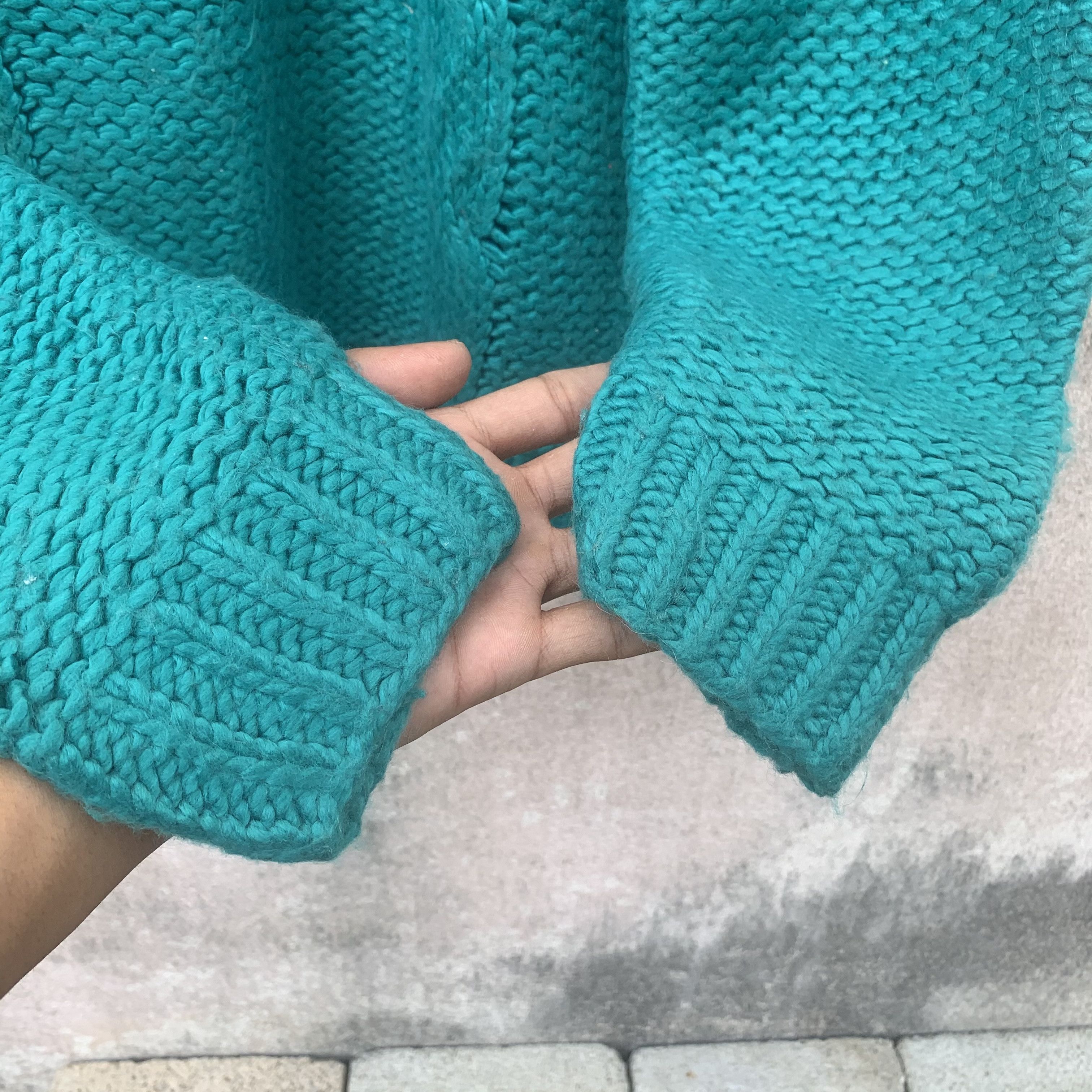 Aran Isles Knitwear Honeycomb Cable Knit Isle Sweater Japanese Pullover Jumper Size M / US 6-8 / IT 42-44 - 6 Thumbnail