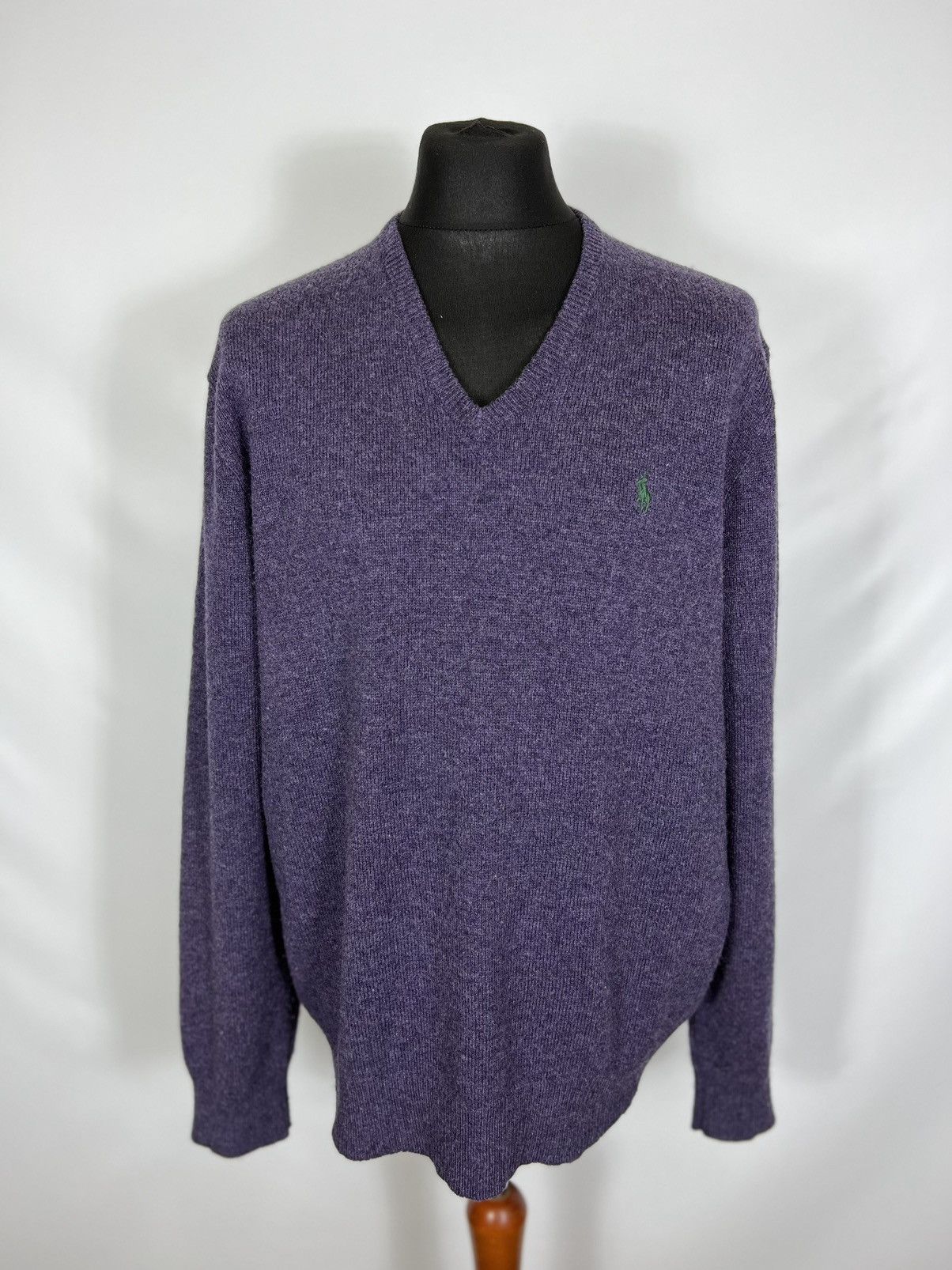 Polo Ralph Lauren × Vintage Vintage Polo Ralph Lauren knit wool sweater Size US XL / EU 56 / 4 - 1 Thumbnail