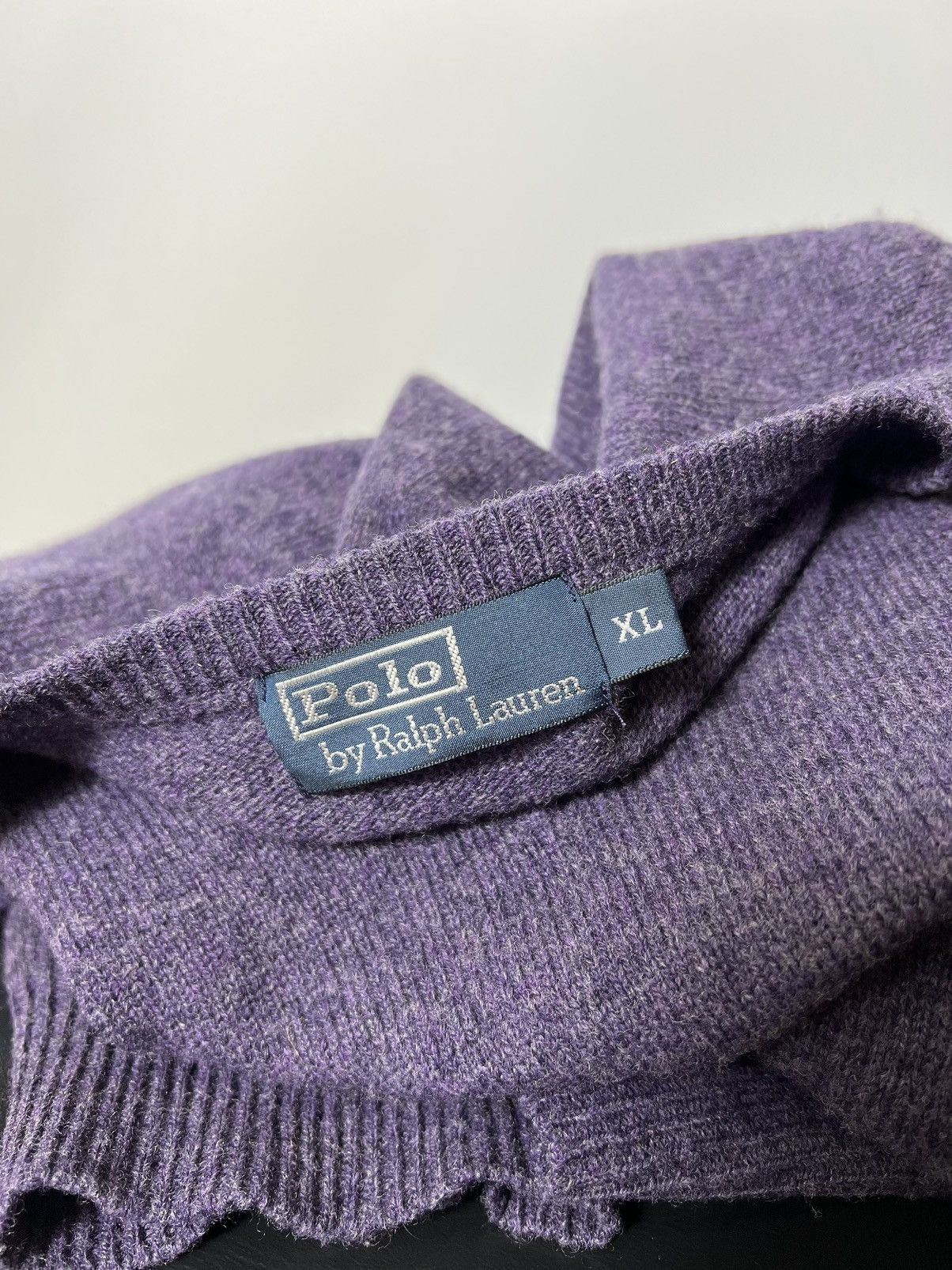 Polo Ralph Lauren × Vintage Vintage Polo Ralph Lauren knit wool sweater Size US XL / EU 56 / 4 - 3 Thumbnail