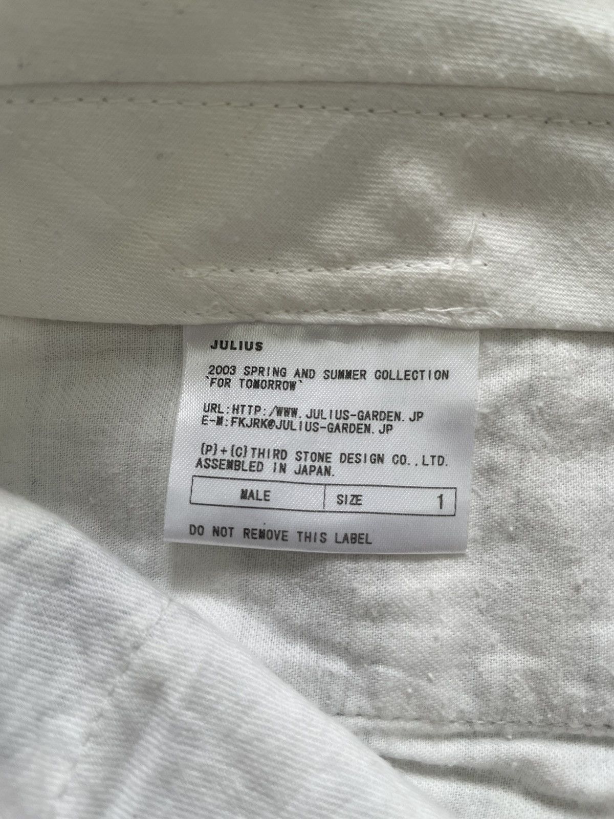 Julius Vintage Julius ss03 ‘for tomorrow’ Size US 30 / EU 46 - 10 Thumbnail