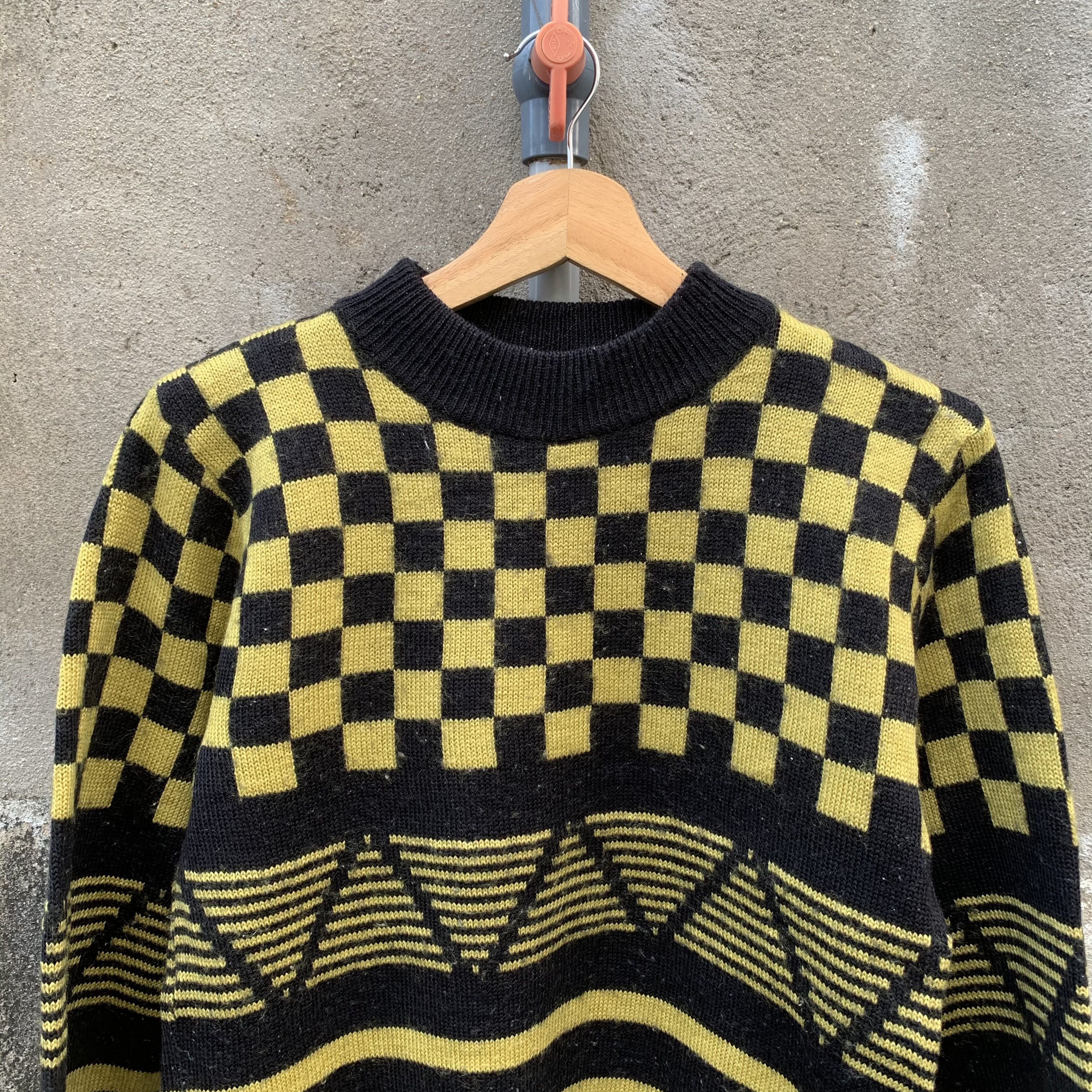 Aran Isles Knitwear Vintage Hose Romero Knit VERY RARE Arts Jumper Crop Sweater Size US S / EU 44-46 / 1 - 2 Thumbnail