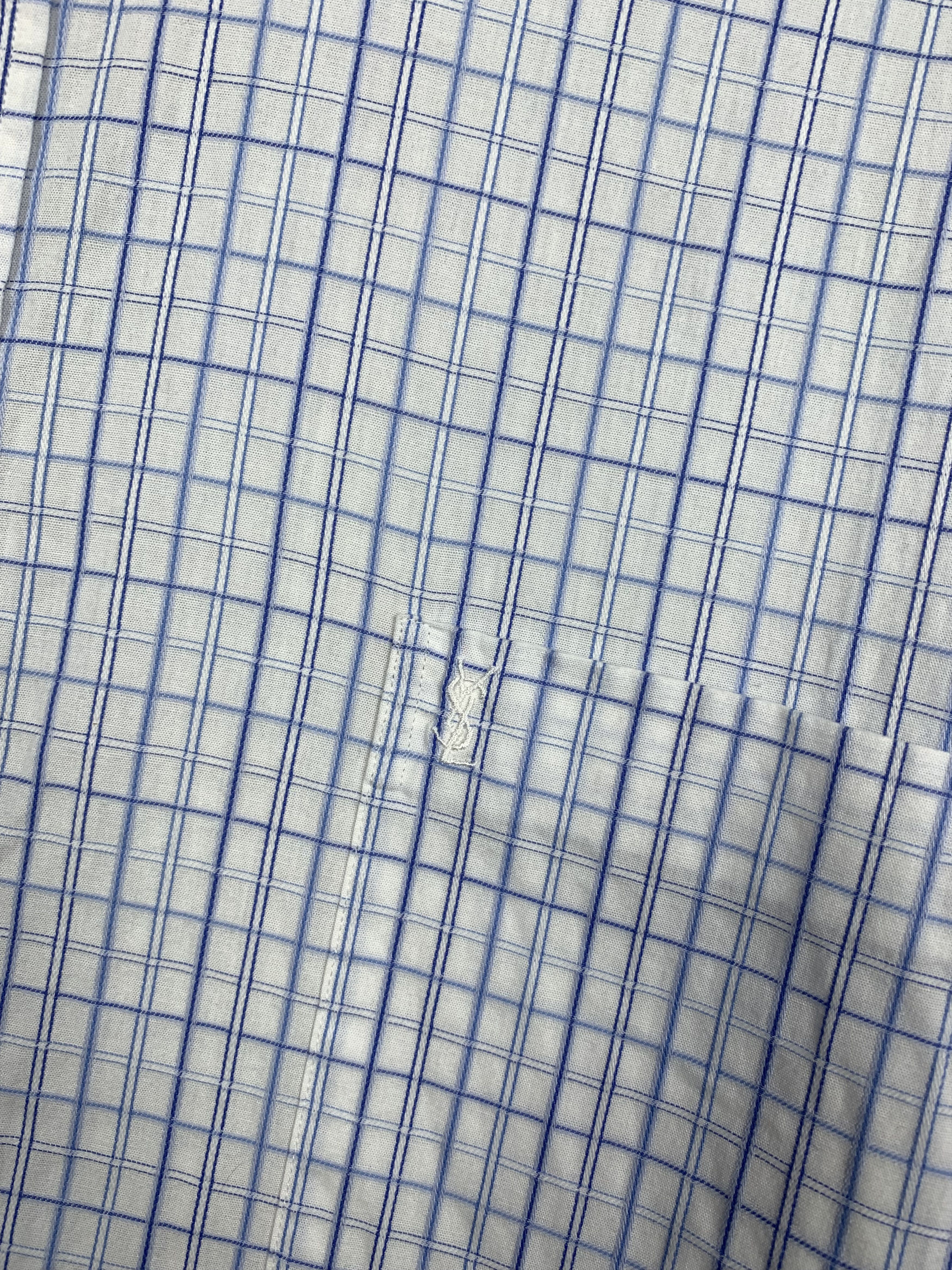 Yves Saint Laurent Yves Saint Laurent YSL Mens Short Sleeve Shirt Size US XXL / EU 58 / 5 - 3 Thumbnail