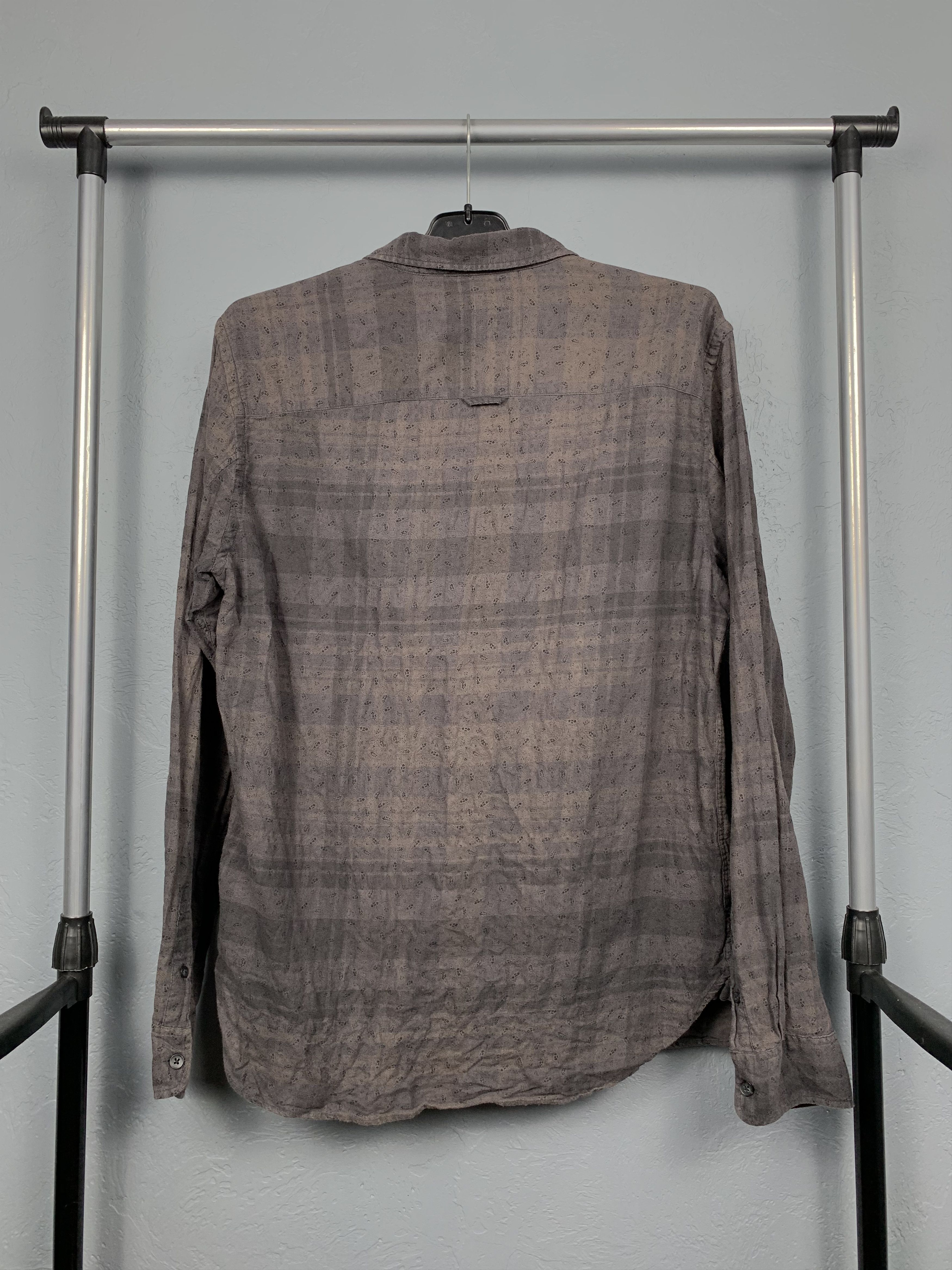 Allsaints Allsaints Vintage Mens Paisley Check Long Sleeve Shirt Size US L / EU 52-54 / 3 - 5 Thumbnail