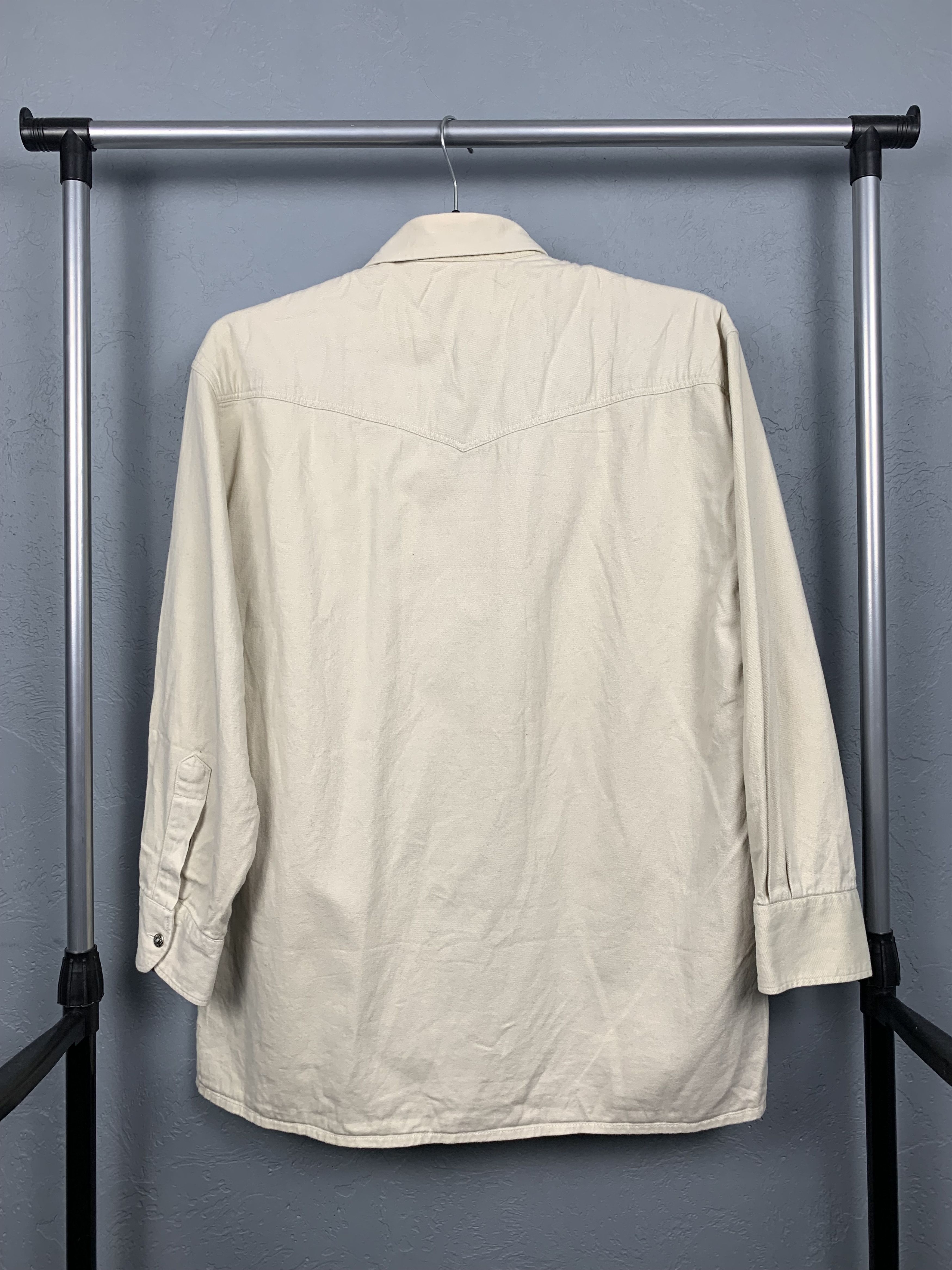 Levi's Levis Vintage Beige Denim Shirt Size US M / EU 48-50 / 2 - 6 Thumbnail