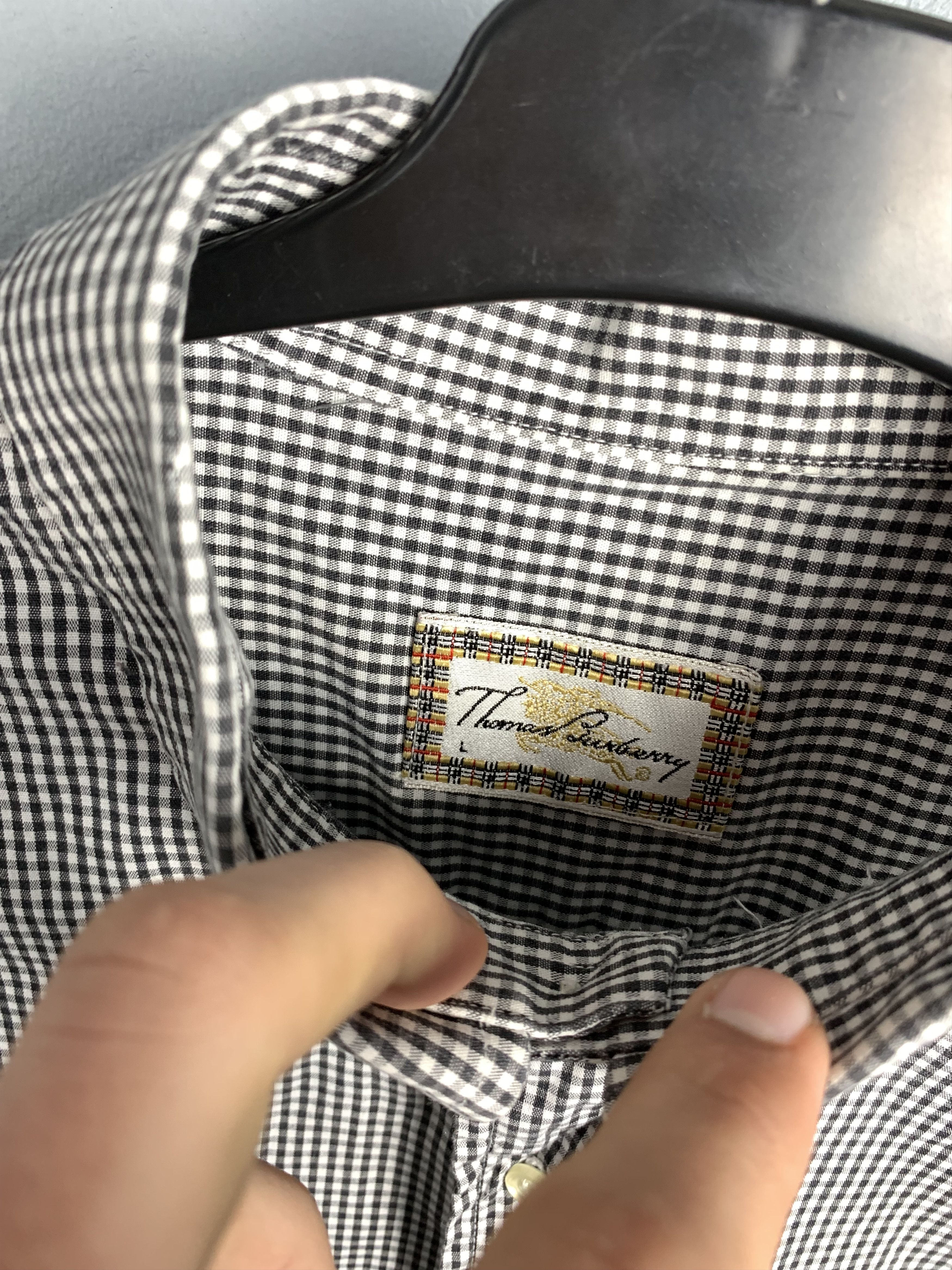 Burberry Thomas Burberry Long Sleeve Shirt Size US XL / EU 56 / 4 - 3 Thumbnail
