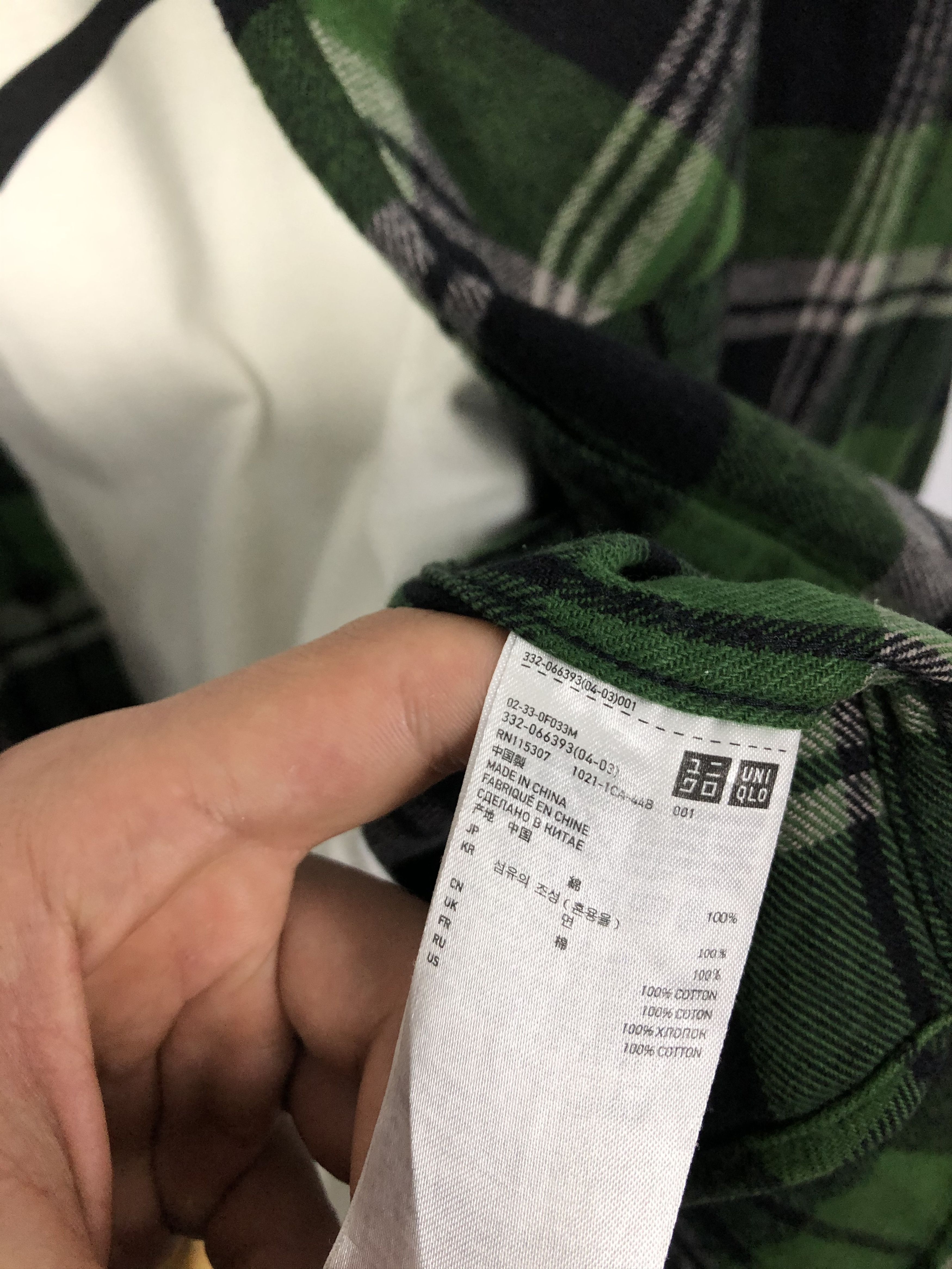 Flannel Uniqlo Vintage Flannel Shirt Travis style Size US M / EU 48-50 / 2 - 5 Thumbnail