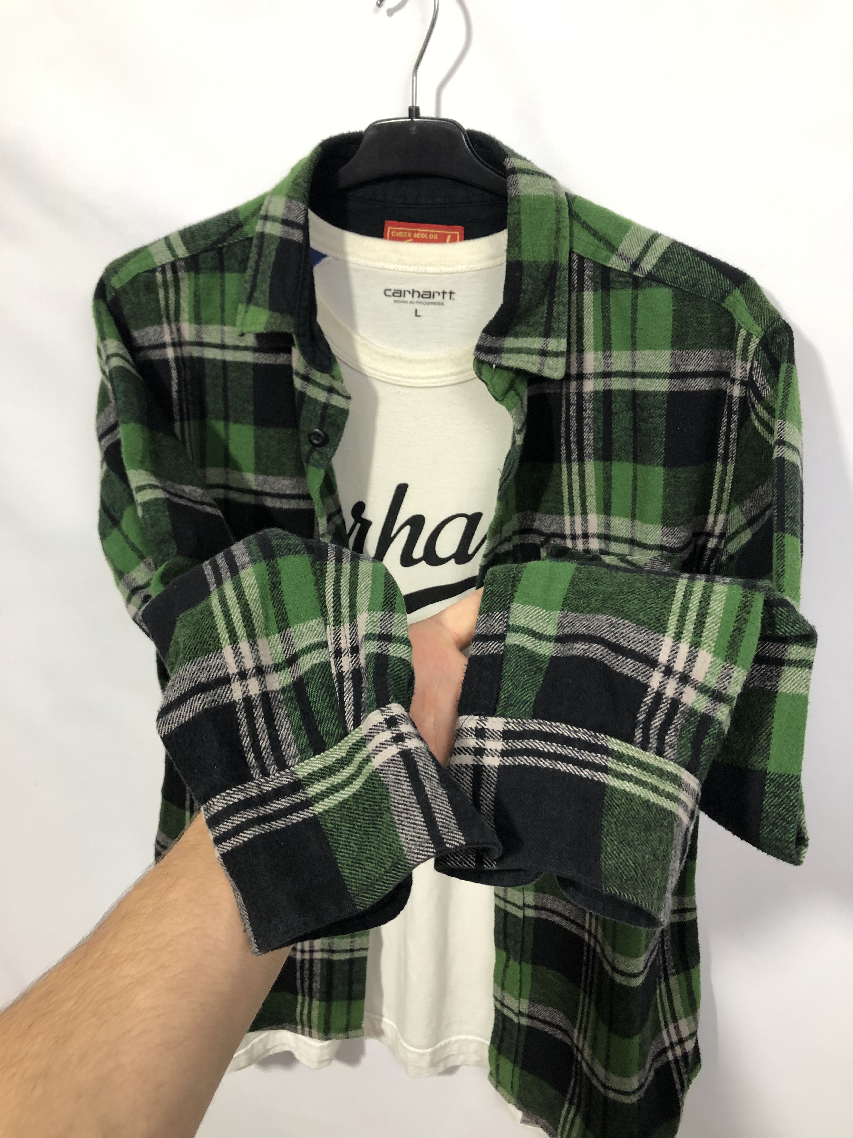 Flannel Uniqlo Vintage Flannel Shirt Travis style Size US M / EU 48-50 / 2 - 3 Thumbnail