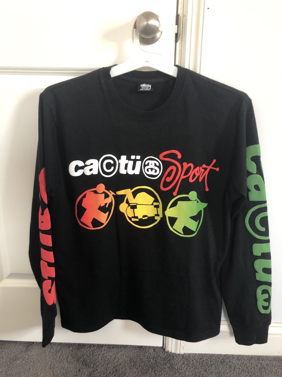 STUSSY CPFM SPORT LS TEE SIZE L