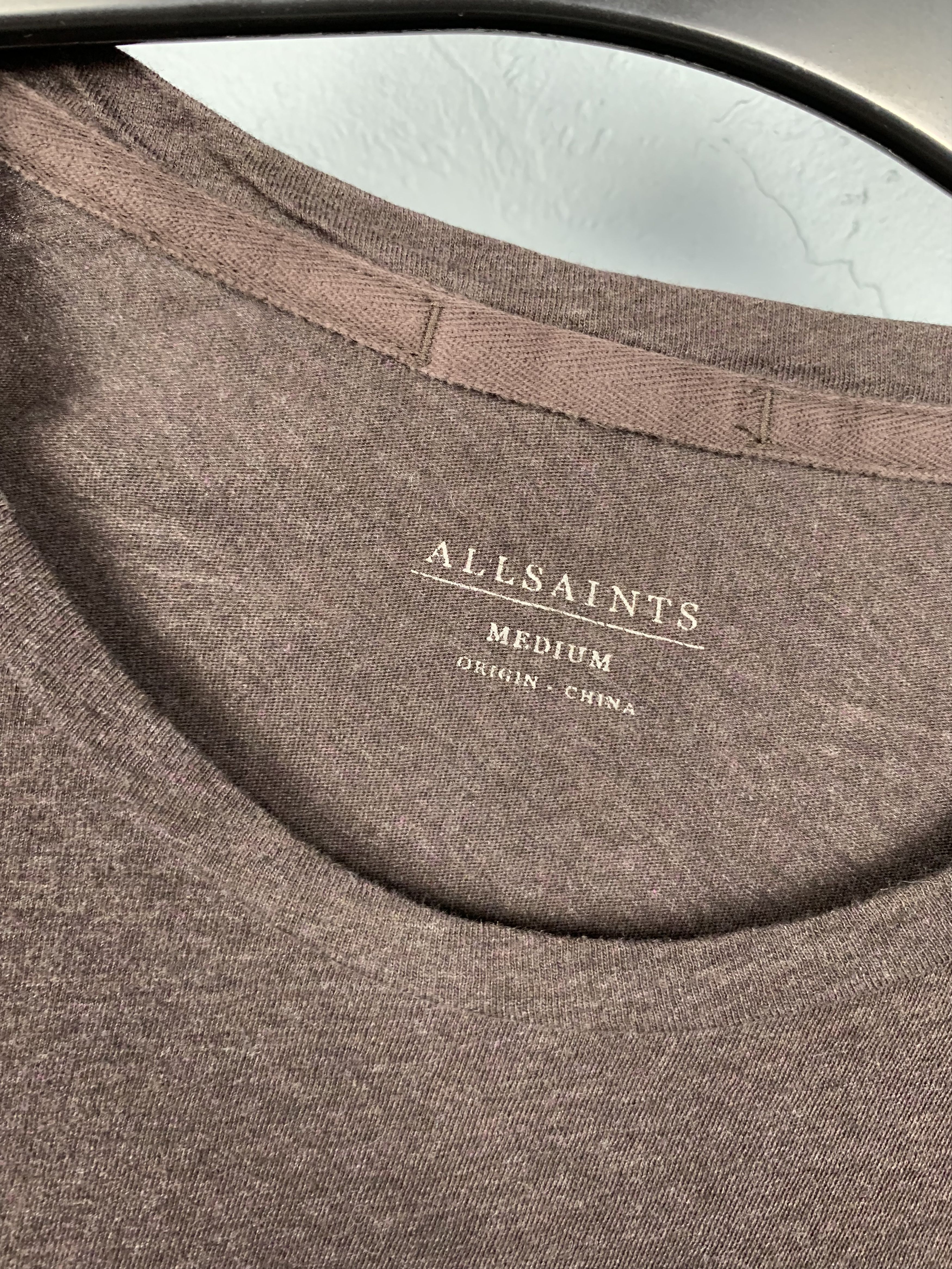 Allsaints Allsaints Mens Tonic SS Crew Neck T-Shirt Tee Size US M / EU 48-50 / 2 - 3 Thumbnail