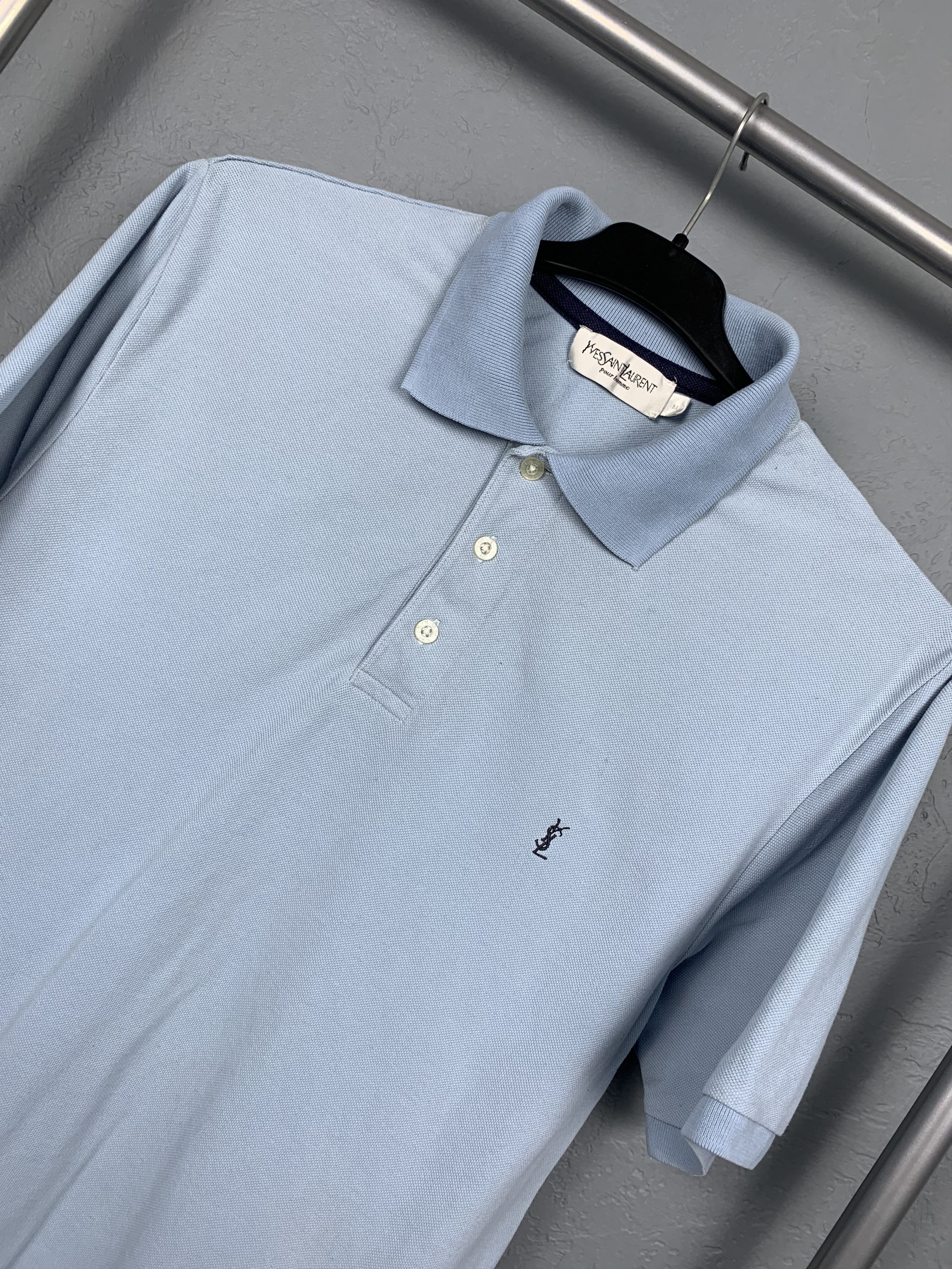 Yves Saint Laurent Yves Saint Laurent YSL Mens Polo Shirt Size US M / EU 48-50 / 2 - 2 Thumbnail