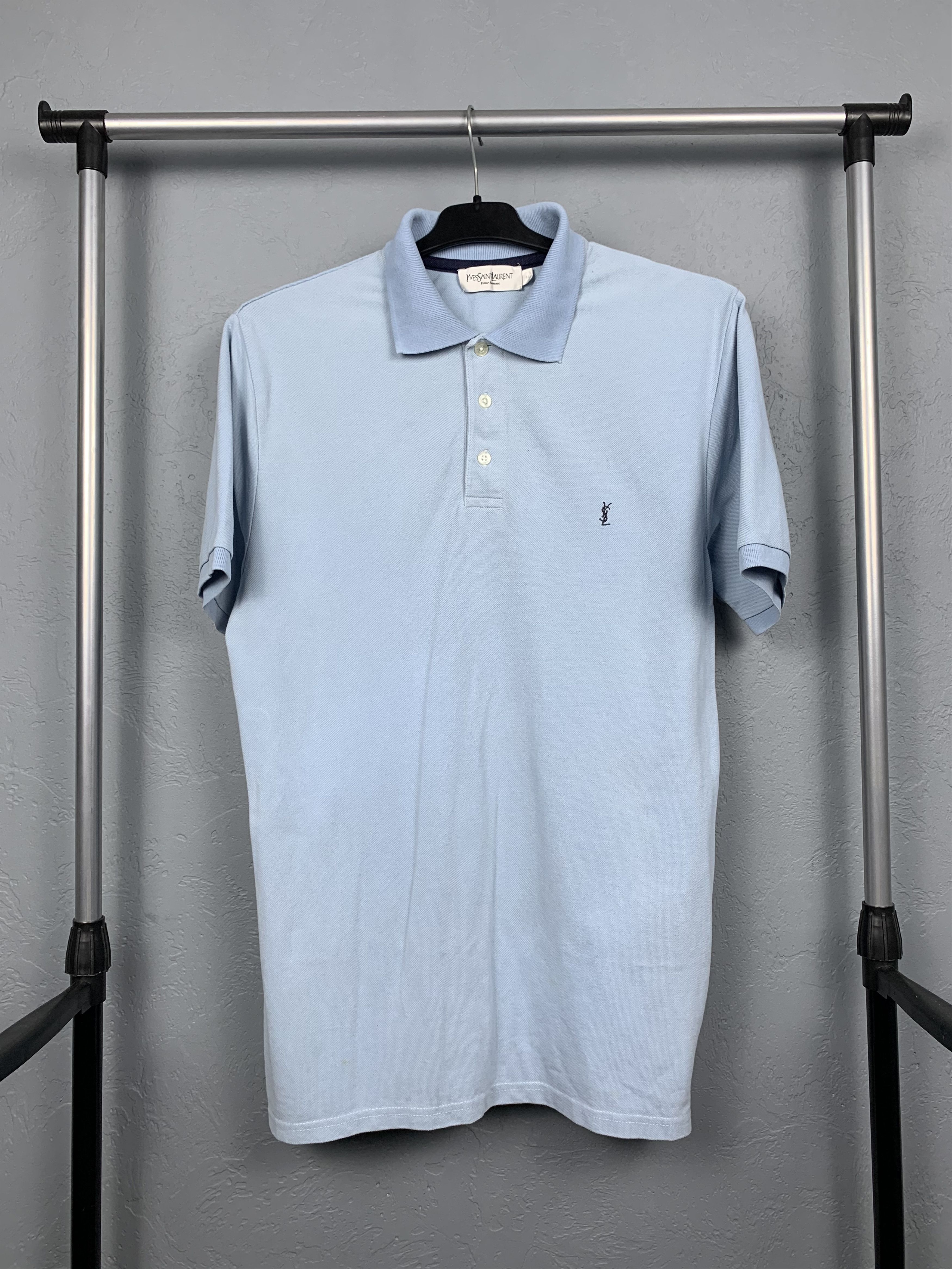 Yves Saint Laurent Yves Saint Laurent YSL Mens Polo Shirt Size US M / EU 48-50 / 2 - 1 Thumbnail