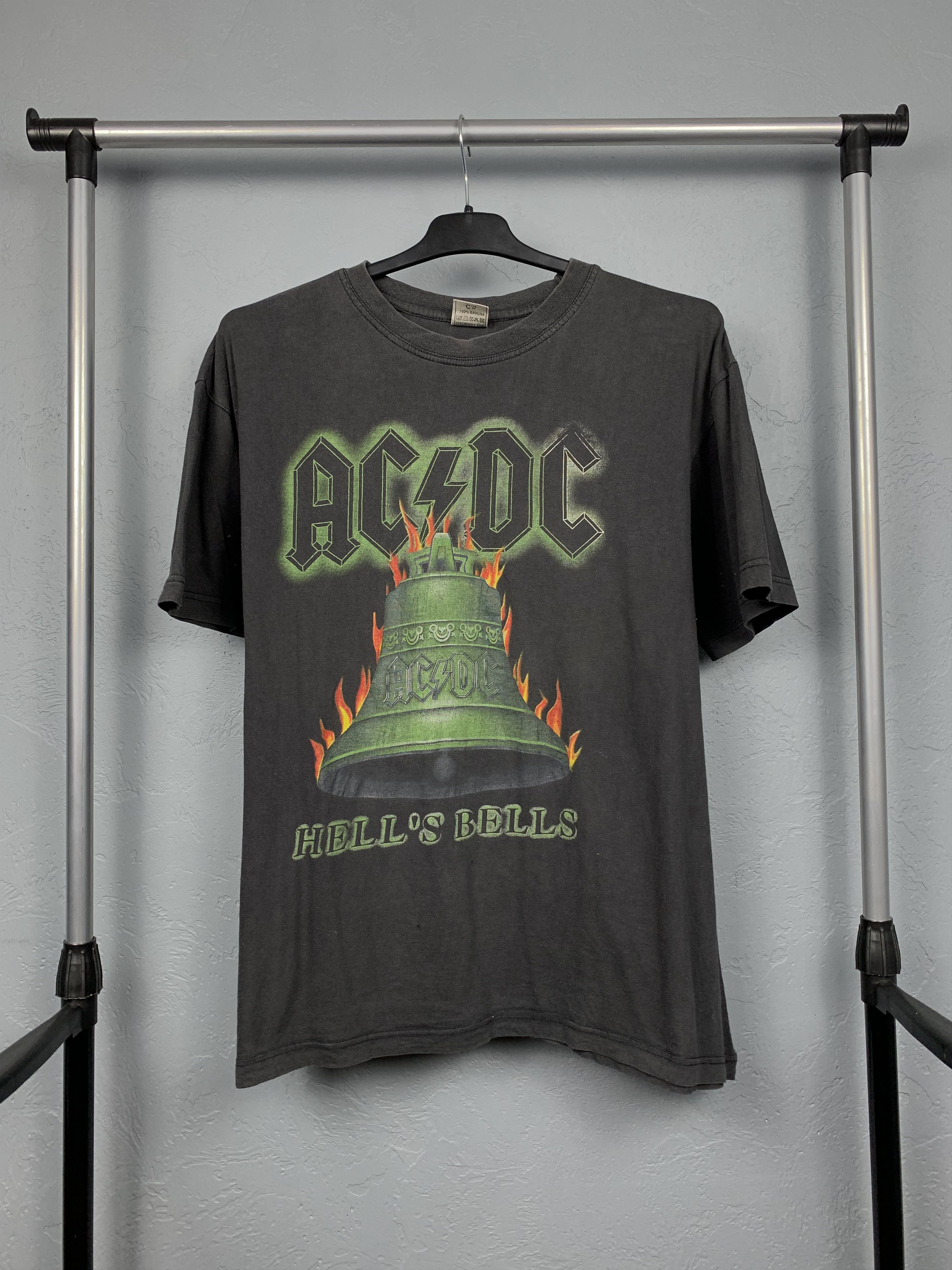 AC/DC × Band Tees AC DC Vintage Rock Band T-Shirt Tee Faded Size US XL / EU 56 / 4 - 1 Thumbnail