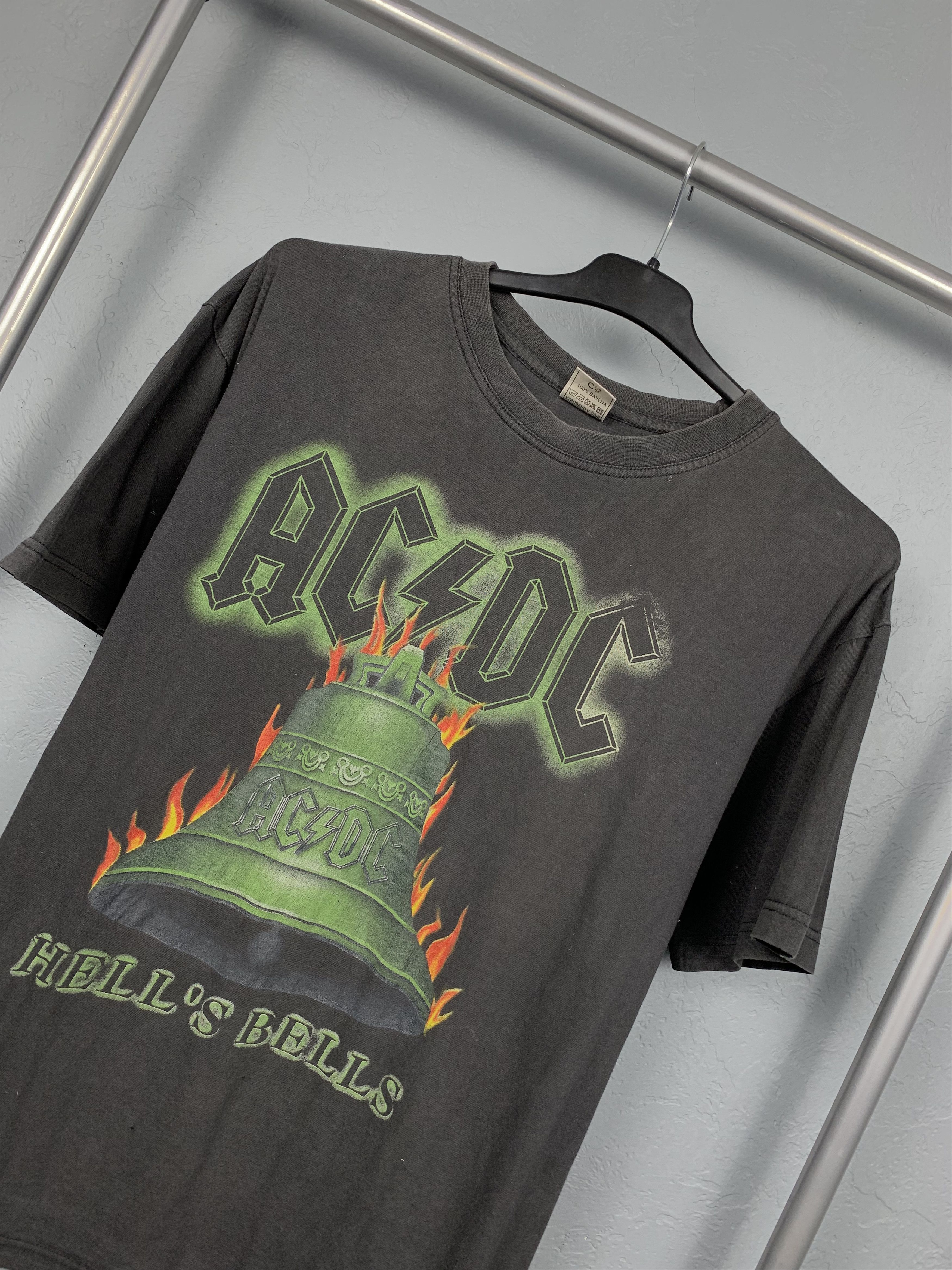 AC/DC × Band Tees AC DC Vintage Rock Band T-Shirt Tee Faded Size US XL / EU 56 / 4 - 2 Thumbnail