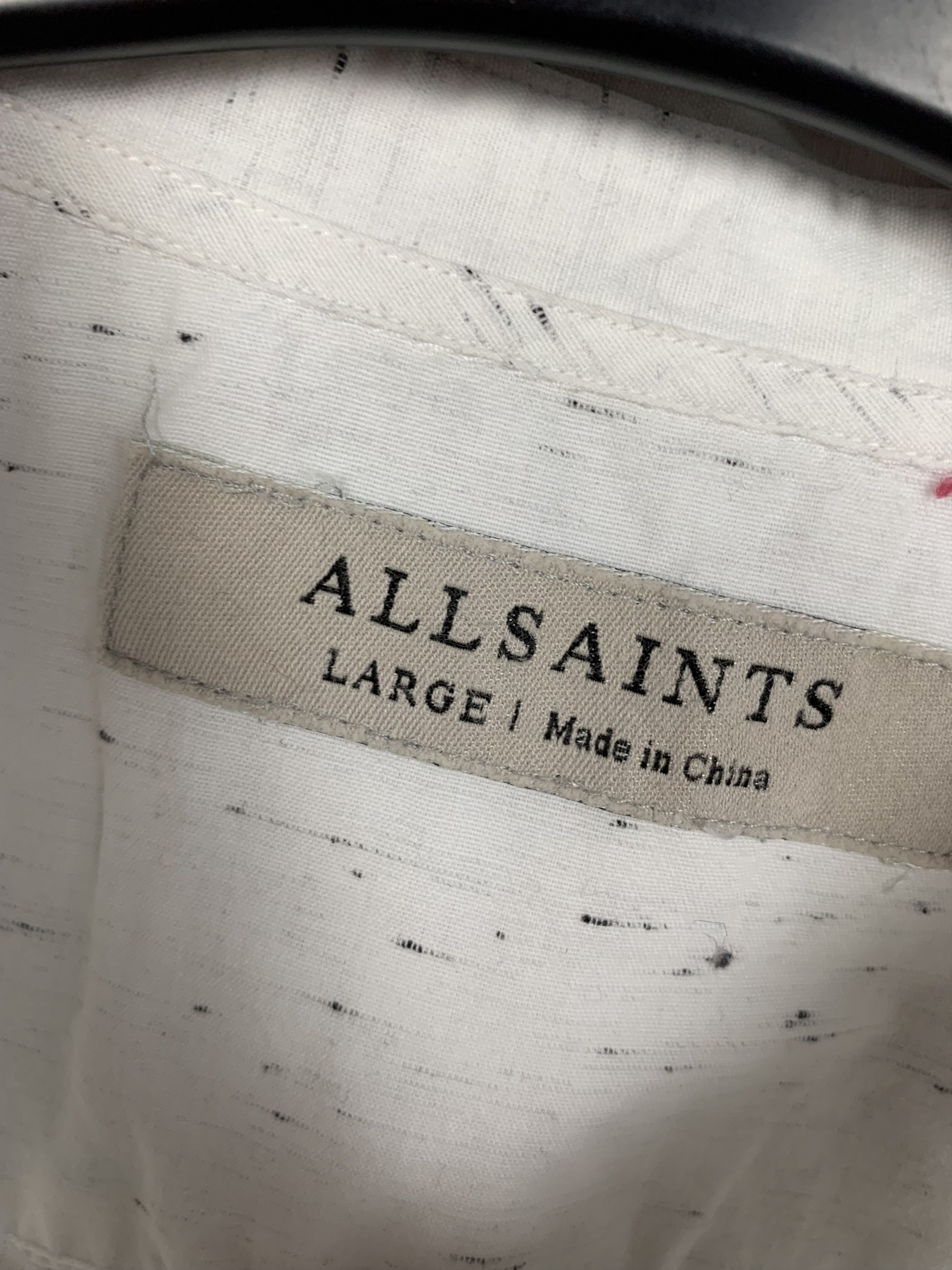 Allsaints Allsaints Vintage Mens Short Sleeve Hawaiian Shirt Size US L / EU 52-54 / 3 - 3 Thumbnail