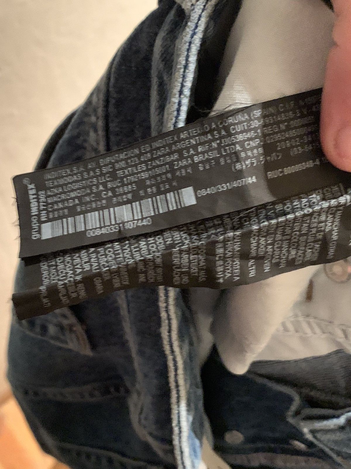 Rhude × Zara *RARE* New Rhude x Zara Rhuigi Turkish Made Denim Jeans - 34 Size US 34 / EU 50 - 11 Thumbnail