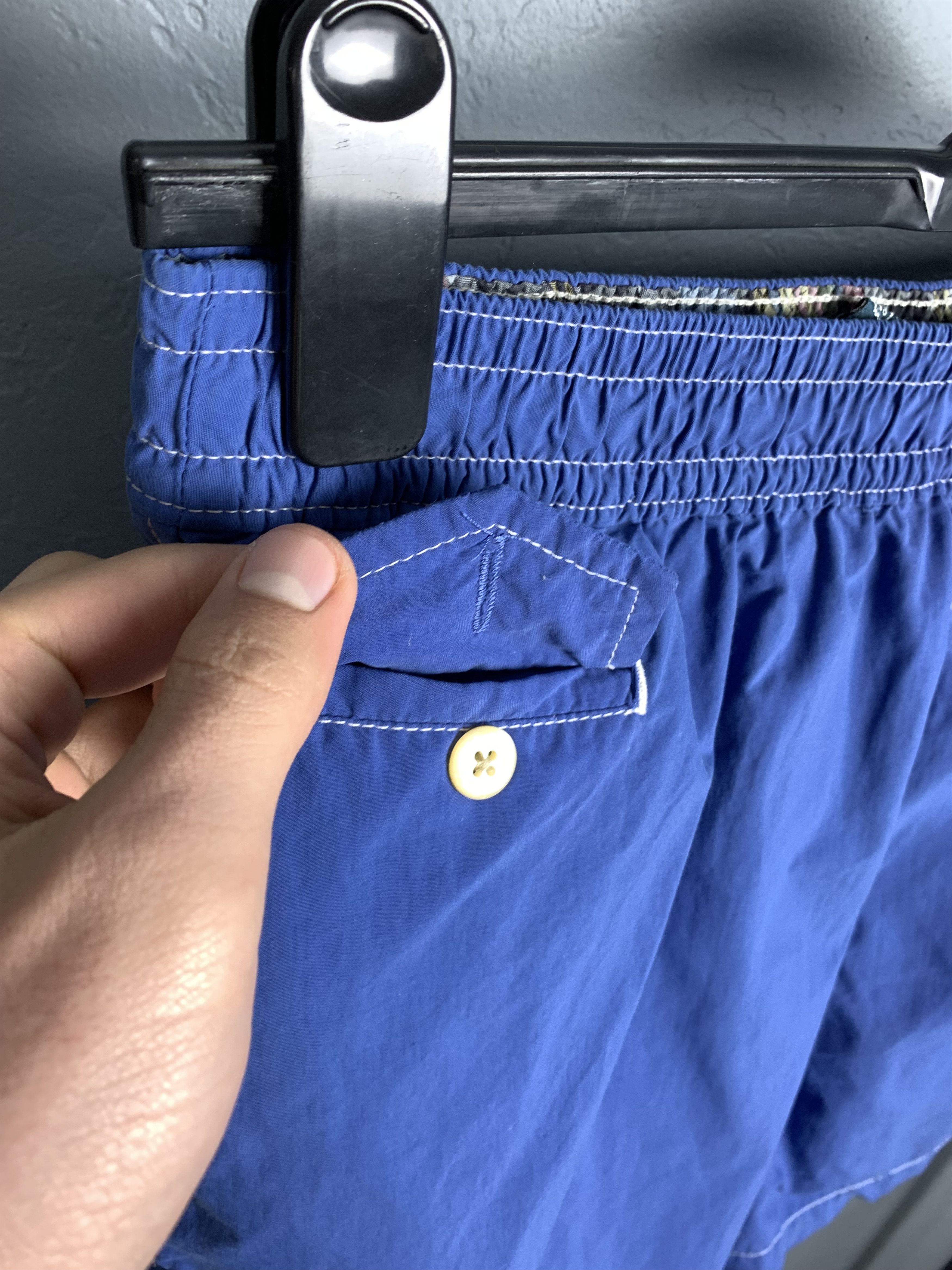 Polo Ralph Lauren × Ralph Lauren × Vintage Polo Ralph Lauren Vintage Mens Nylon Swimming Shorts Size US 34 / EU 50 - 4 Thumbnail