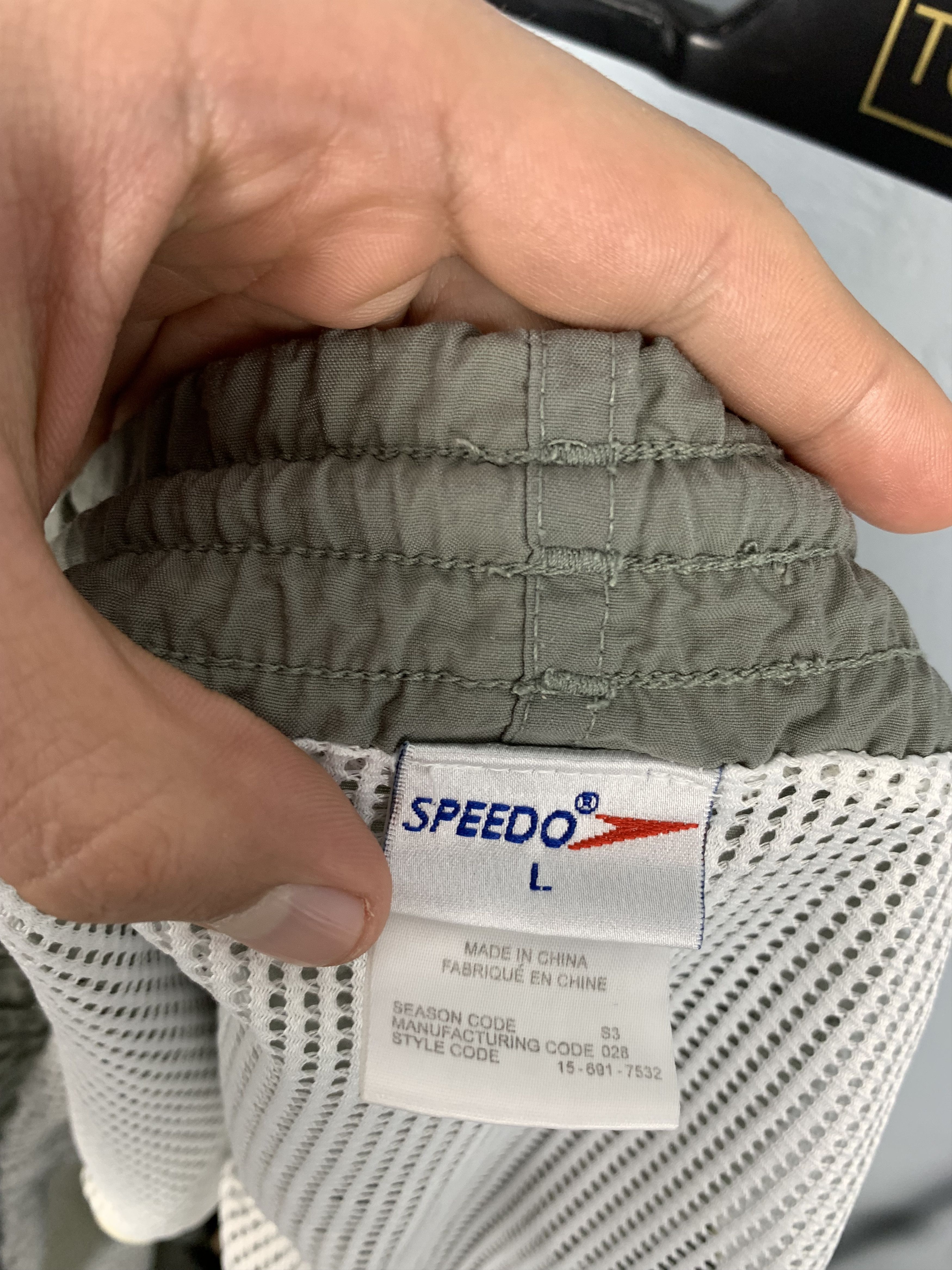Speedo × Vintage Speedo Mens Nylon Shorts Y2K Size US 34 / EU 50 - 7 Thumbnail