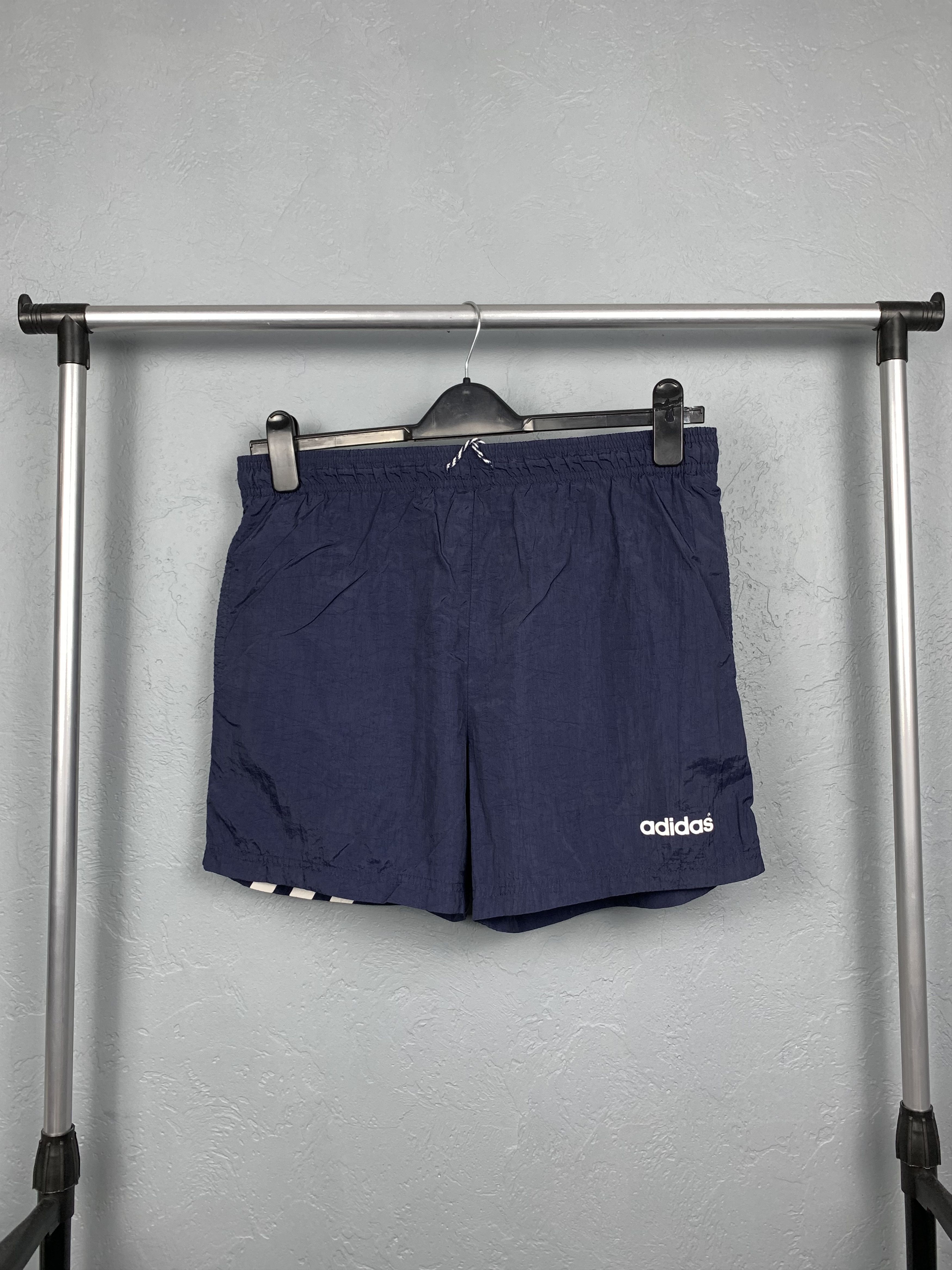 Adidas × Vintage Adidas Vintage Mens Nylon Shorts Y2K Size US 34 / EU 50 - 3 Thumbnail