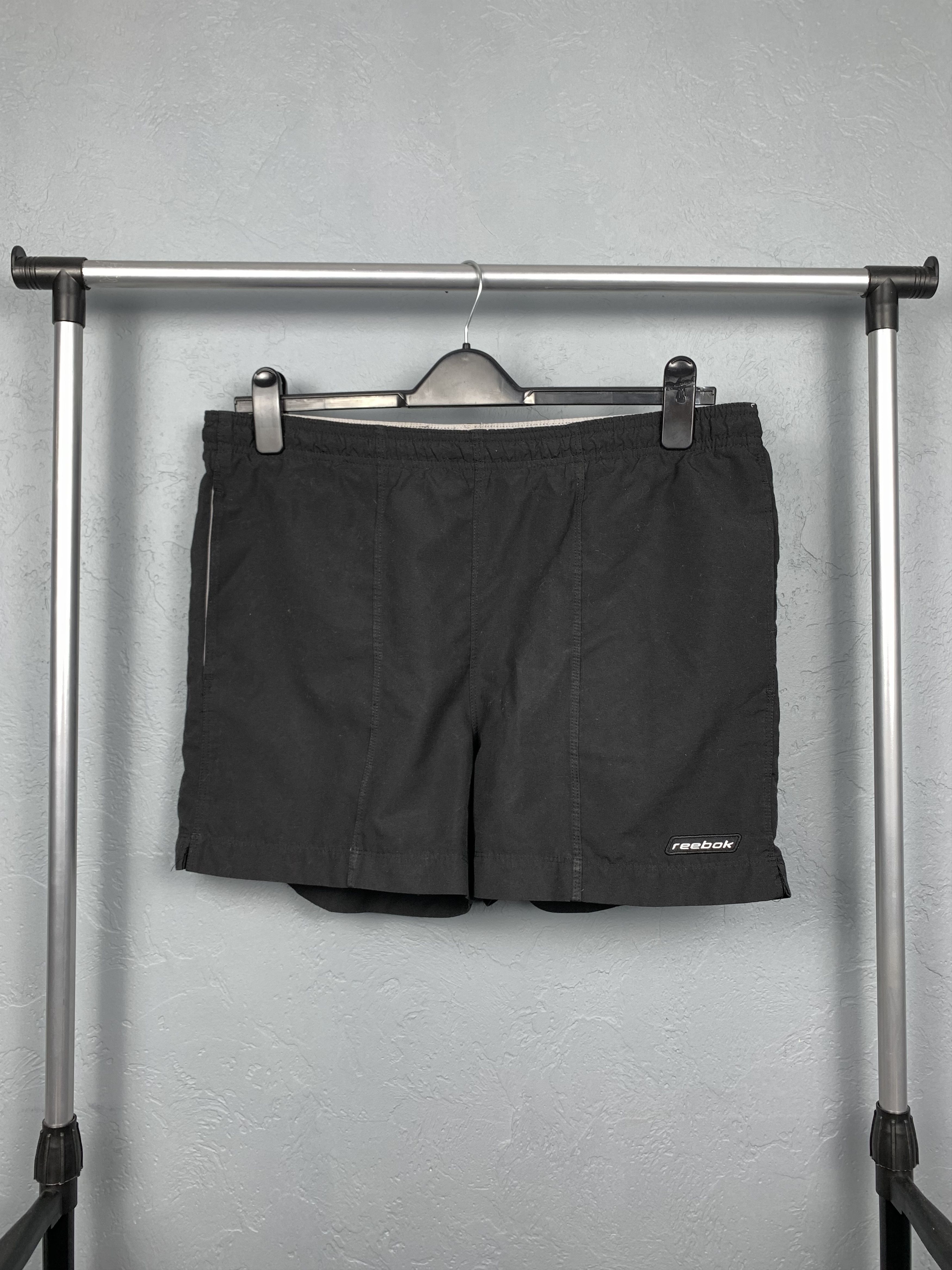Reebok × Vintage Vintage Reebok Mens Nylon Shorts Y2K Size US 32 / EU 48 - 1 Thumbnail