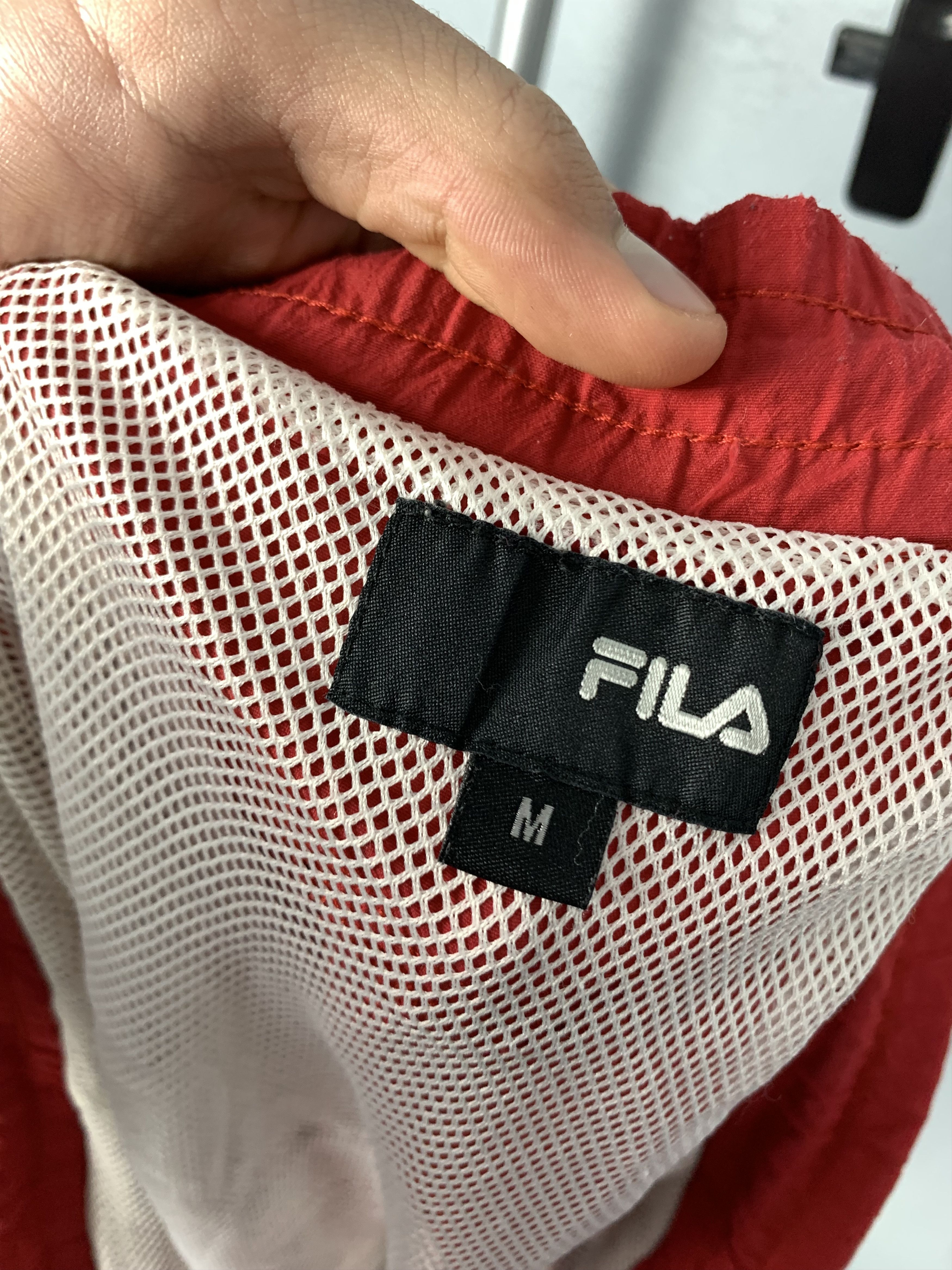 Fila × Vintage Vintage Fila Mens Nylon Shorts Y2K Size US 32 / EU 48 - 5 Thumbnail