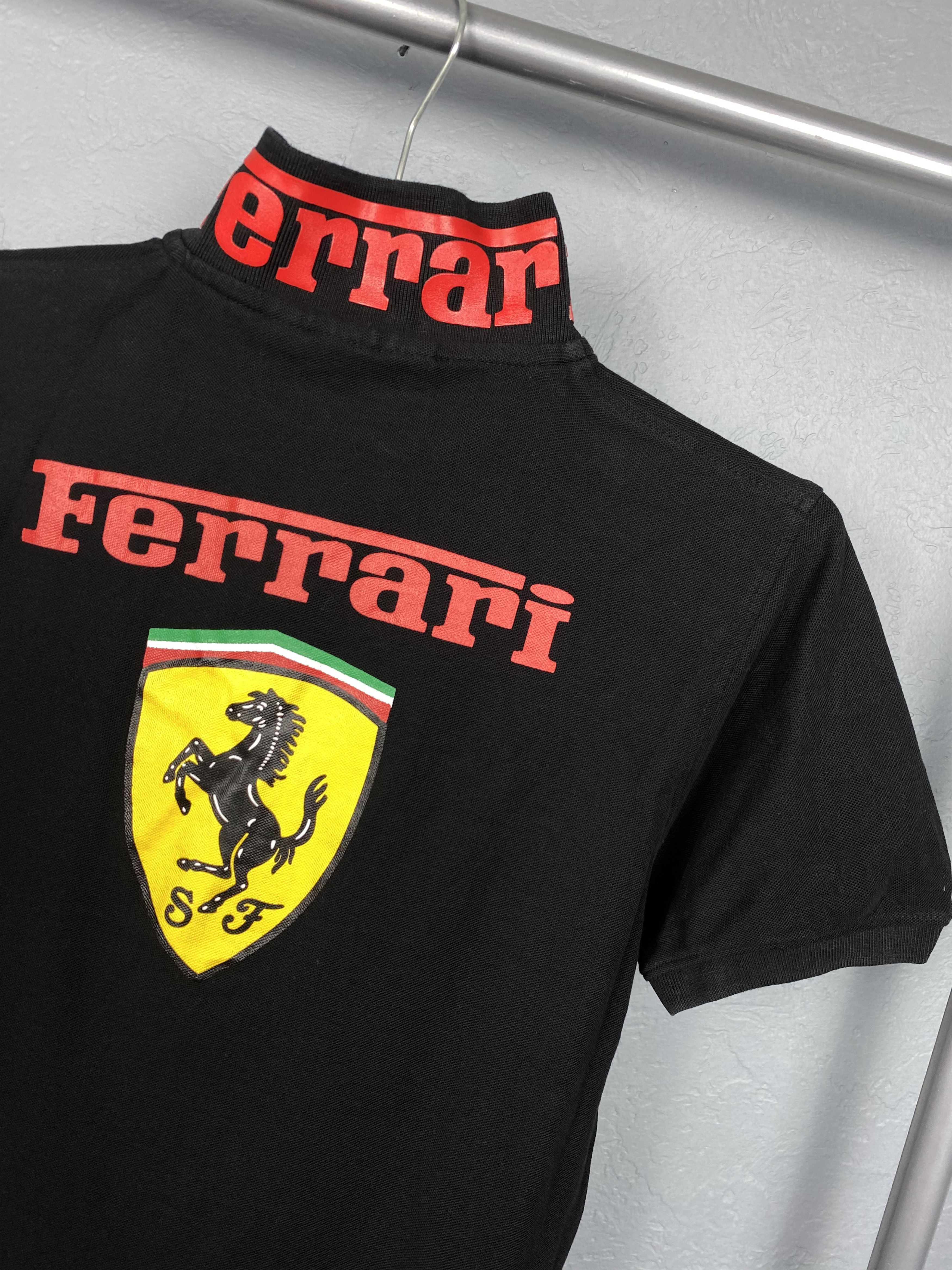 Ferrari Ferrari Vintage Formula 1 Vintage Polo Shirt Size US M / EU 48-50 / 2 - 2 Thumbnail