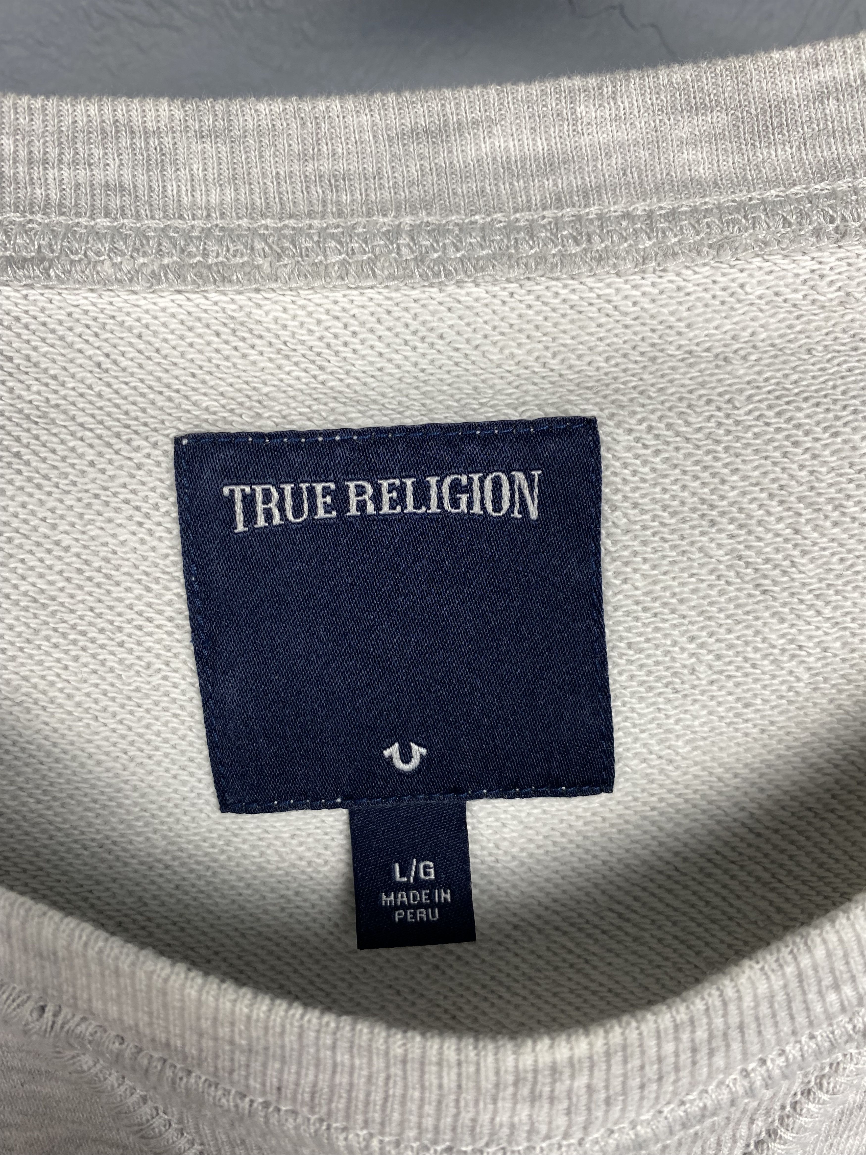 True Religion True Religion Mens Crewneck Sweatshirt Size US L / EU 52-54 / 3 - 4 Thumbnail