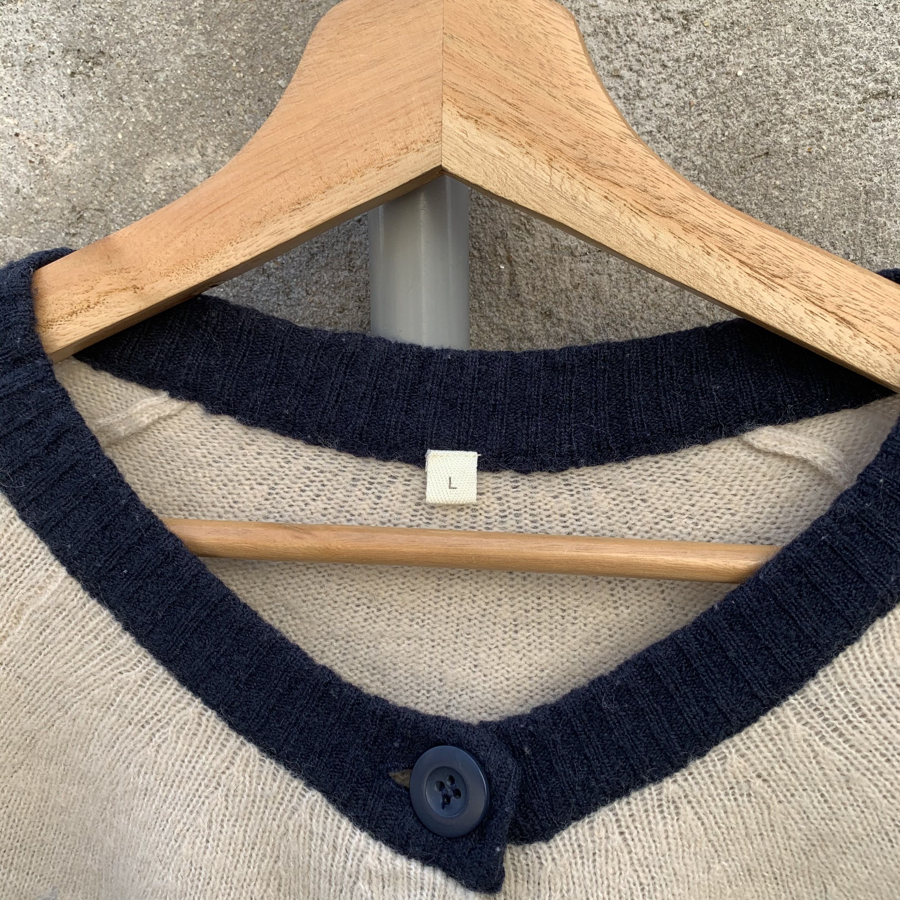 Japanese Brand Icelandic Pattern Japanese Cardigan Knit Arts Jumper Sweater Size S / US 4 / IT 40 - 5 Thumbnail
