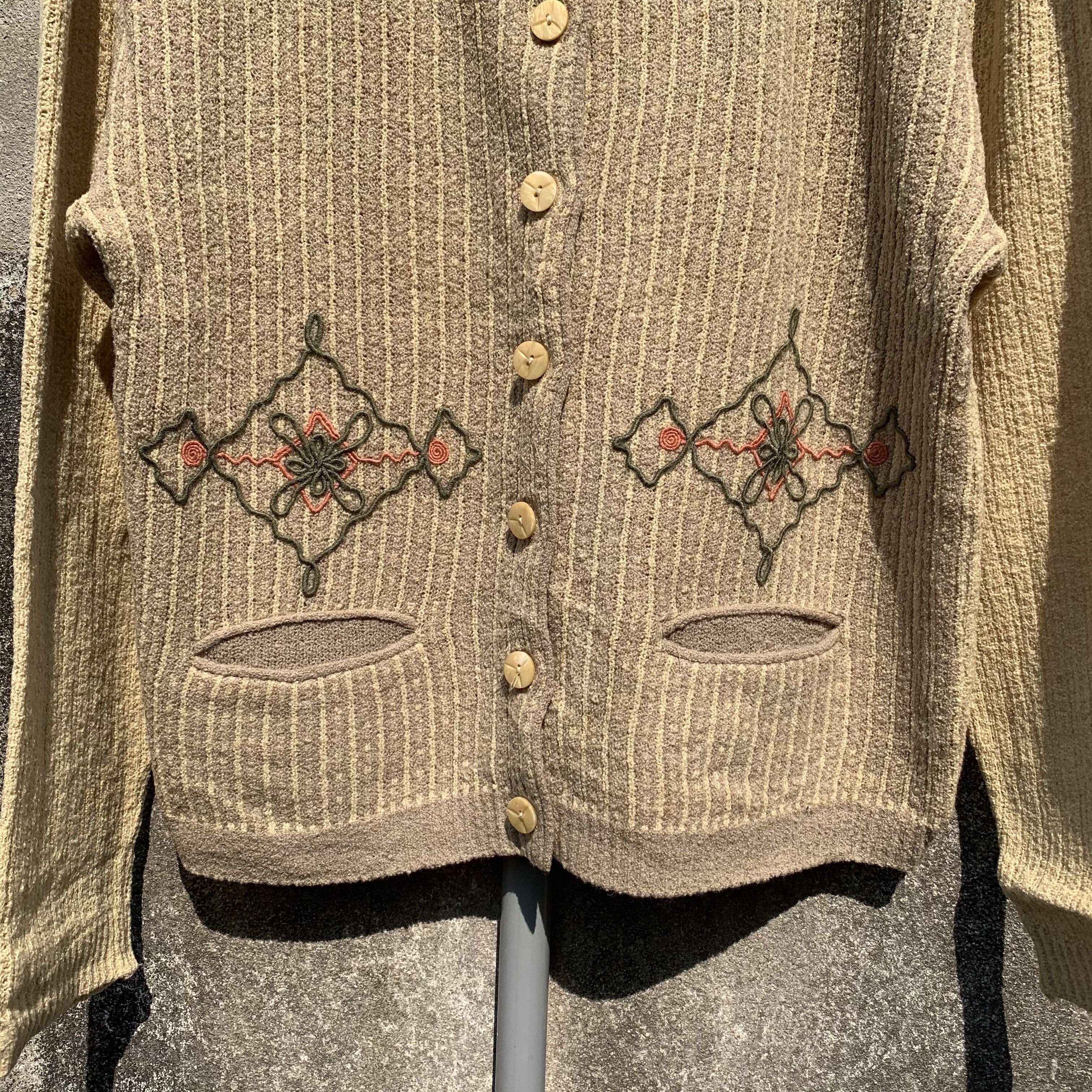 Japanese Brand Vintage Melrose Knit Jumper Cropped Cardigan Sweater Size M / US 6-8 / IT 42-44 - 4 Thumbnail