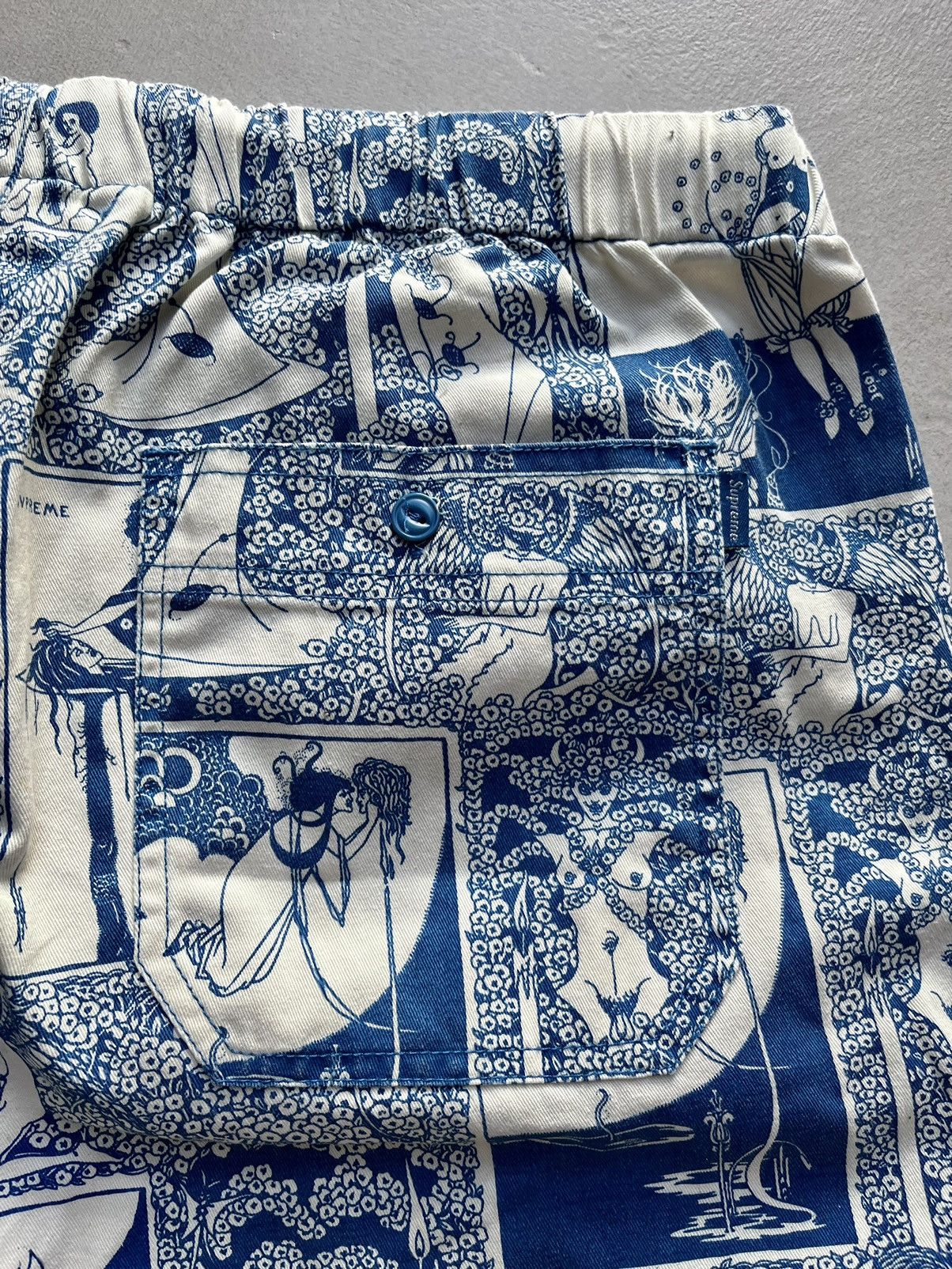Supreme FW18 Salome Skate Pants Blue