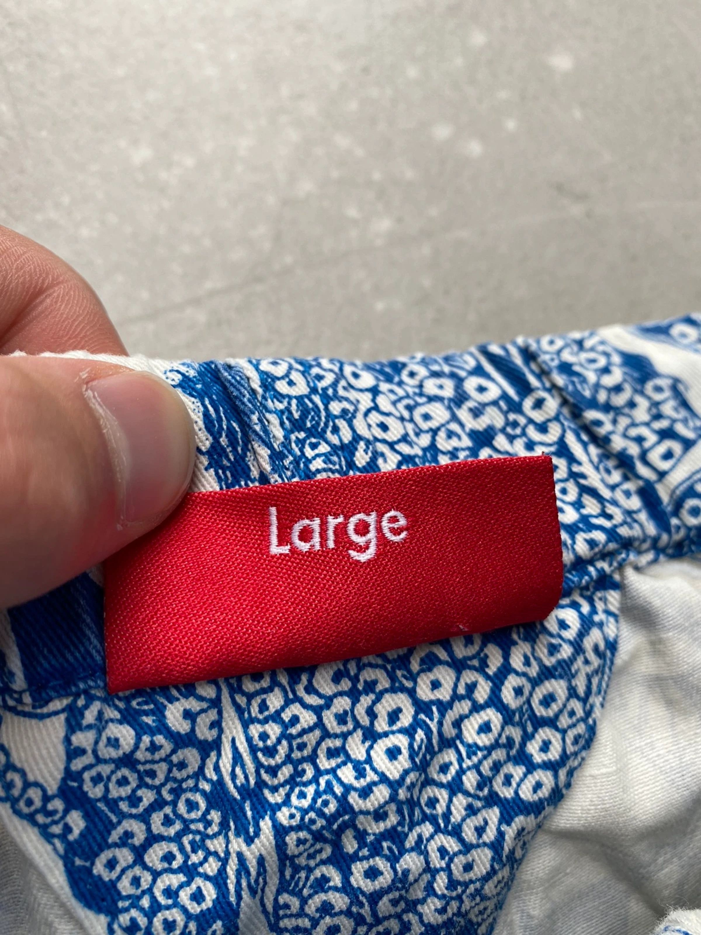 Supreme FW18 Salome Skate Pants Blue
