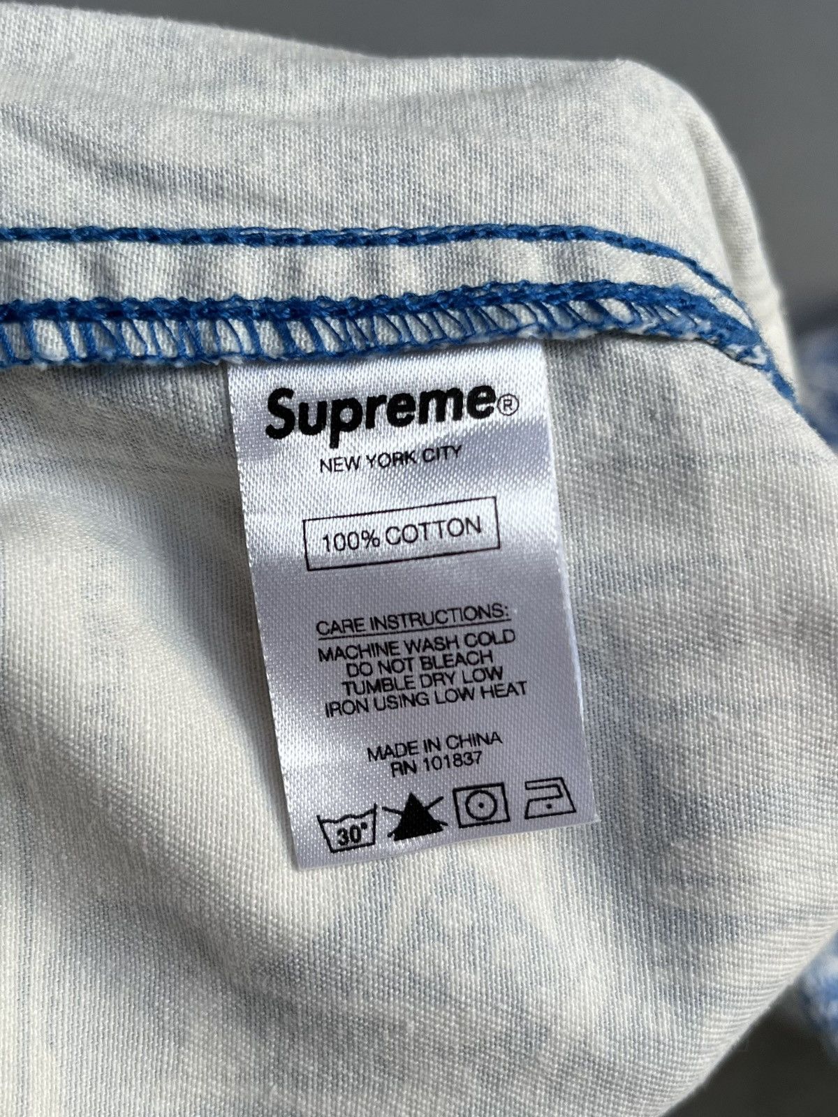 Supreme FW18 Salome Skate Pants Blue