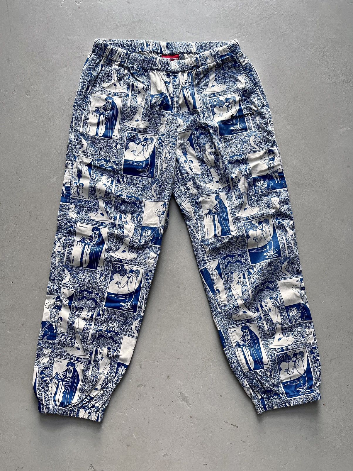 Supreme Supreme FW18 Salome Skate Pants Blue Grailed