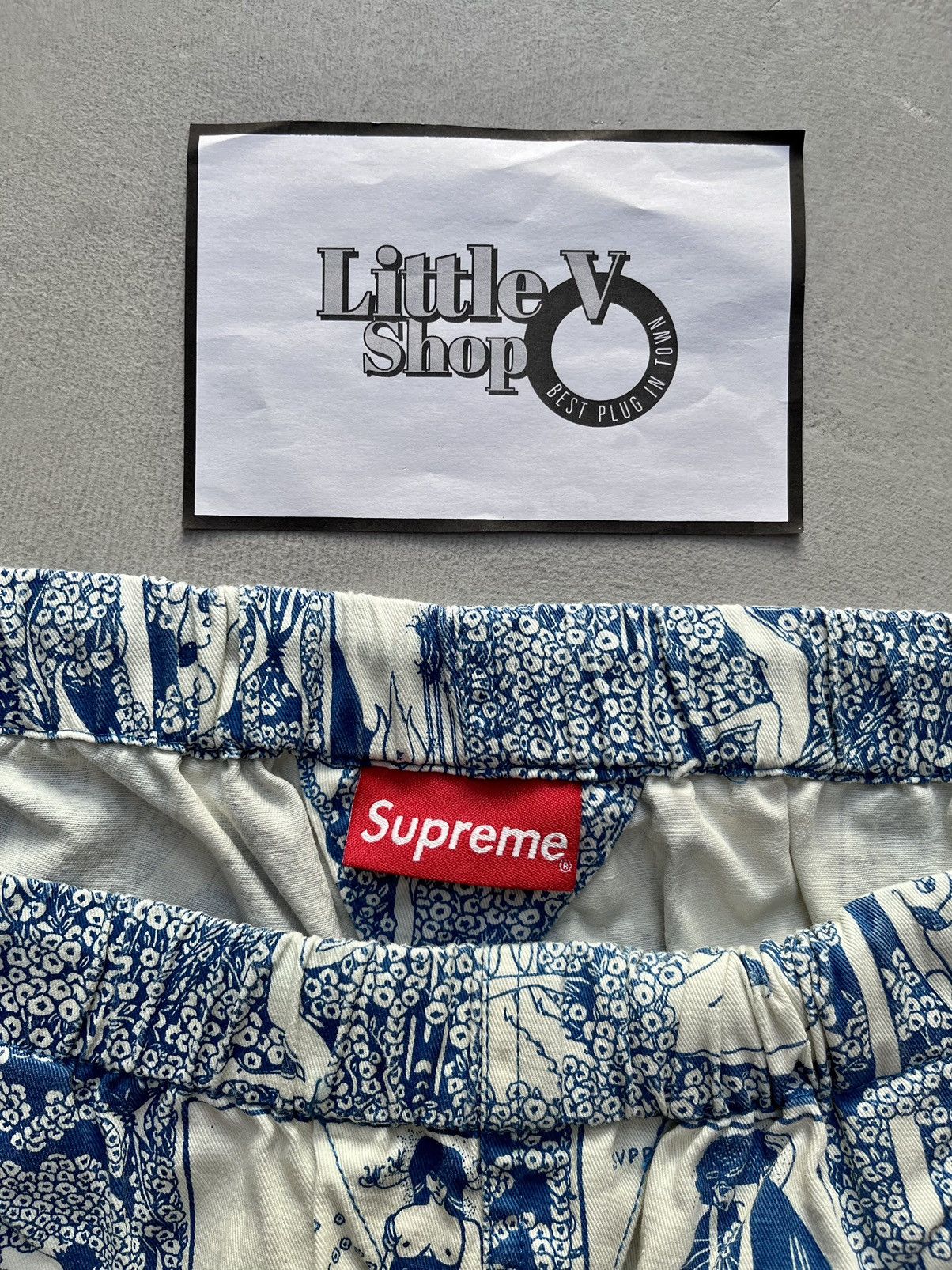 Supreme FW18 Salome Skate Pants Blue