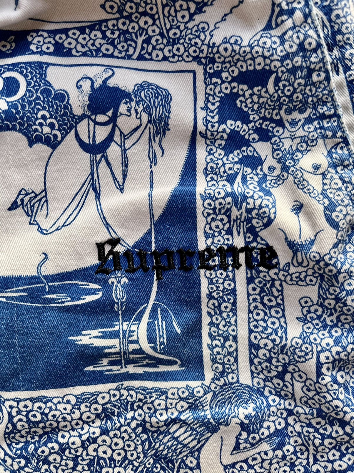 Supreme FW18 Salome Skate Pants Blue