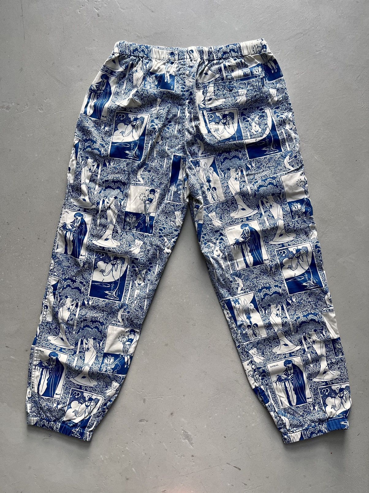 Supreme FW18 Salome Skate Pants Blue
