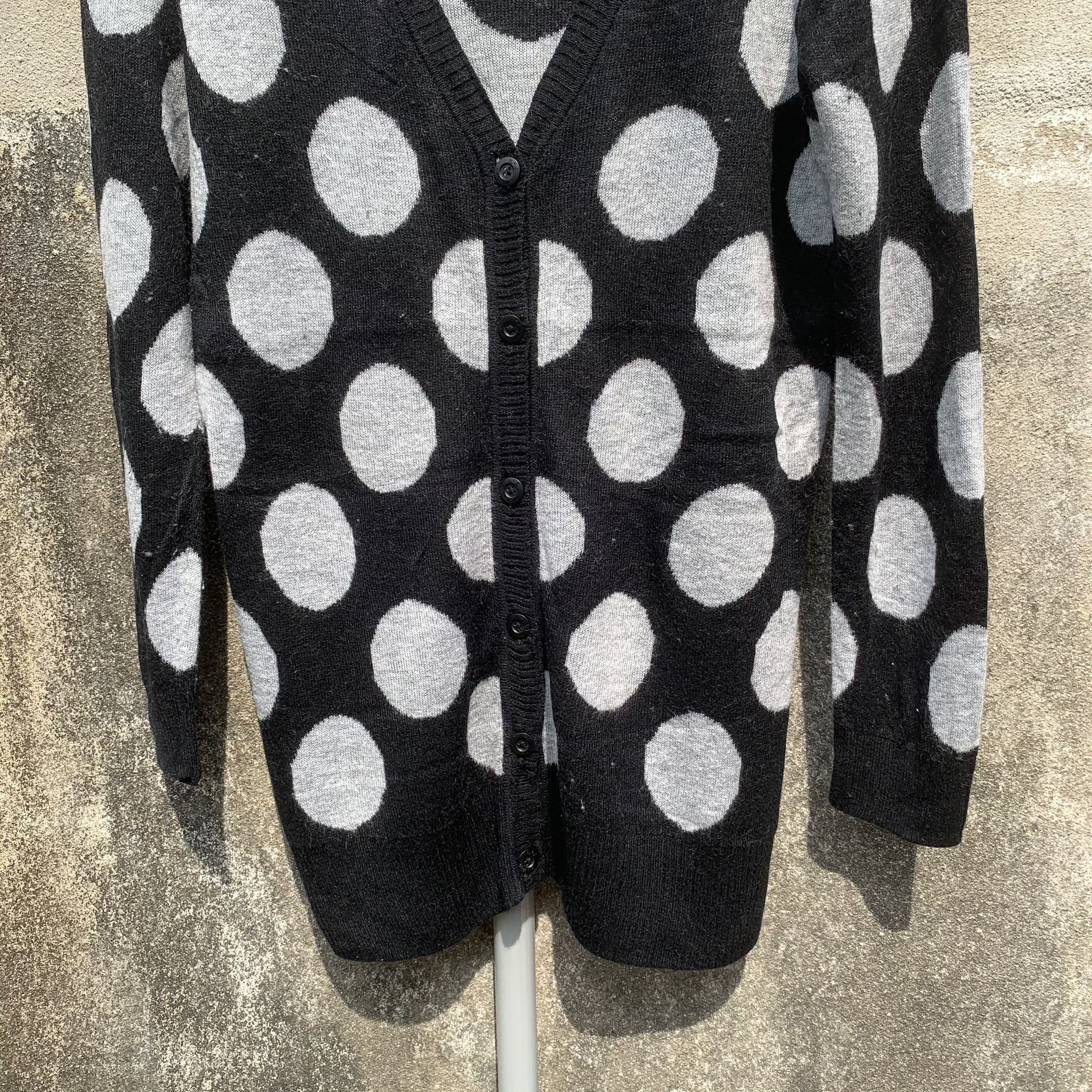 agnes b. Agnes B. Knit Jumper Circle PatternPulloverCardigan Sweater Size S / US 4 / IT 40 - 3 Thumbnail