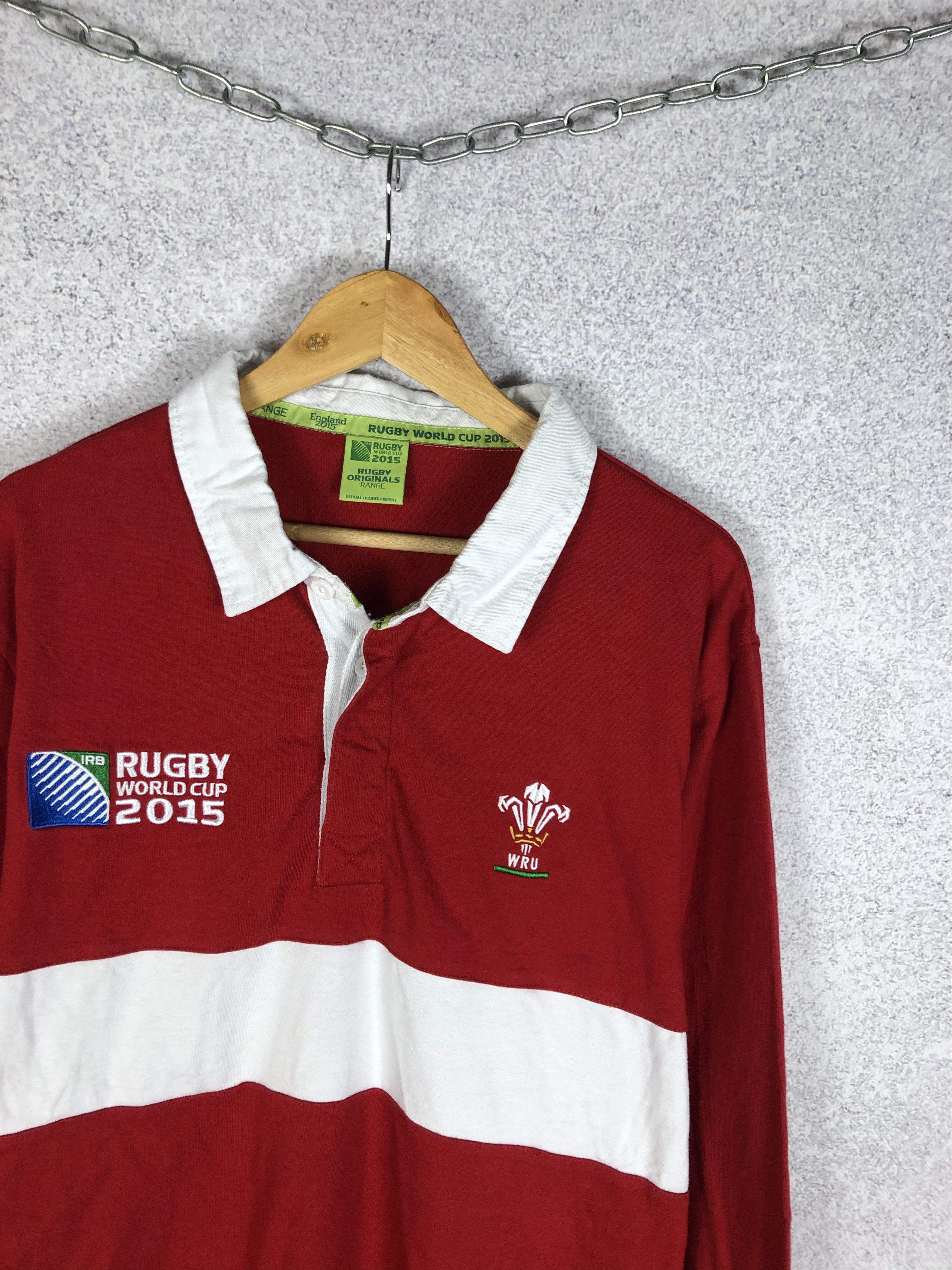Vintage Vintage Wales Rugby Union Jersey Long Sleeve T-Shirt Size US XXL / EU 58 / 5 - 2 Thumbnail