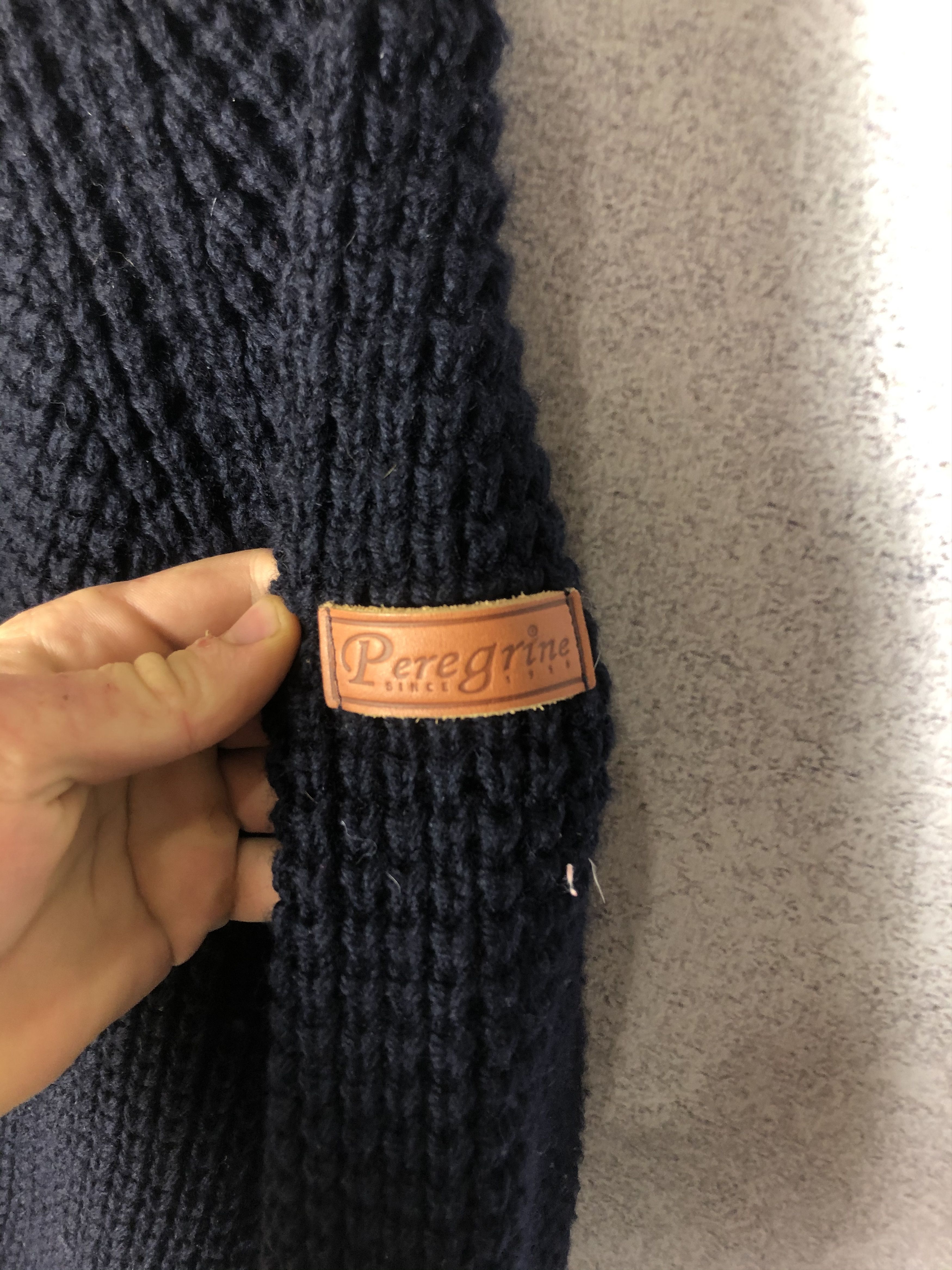 Peregrine Vintage Peregrine Waffle Knit Wool Sweater Size US L / EU 52-54 / 3 - 3 Thumbnail