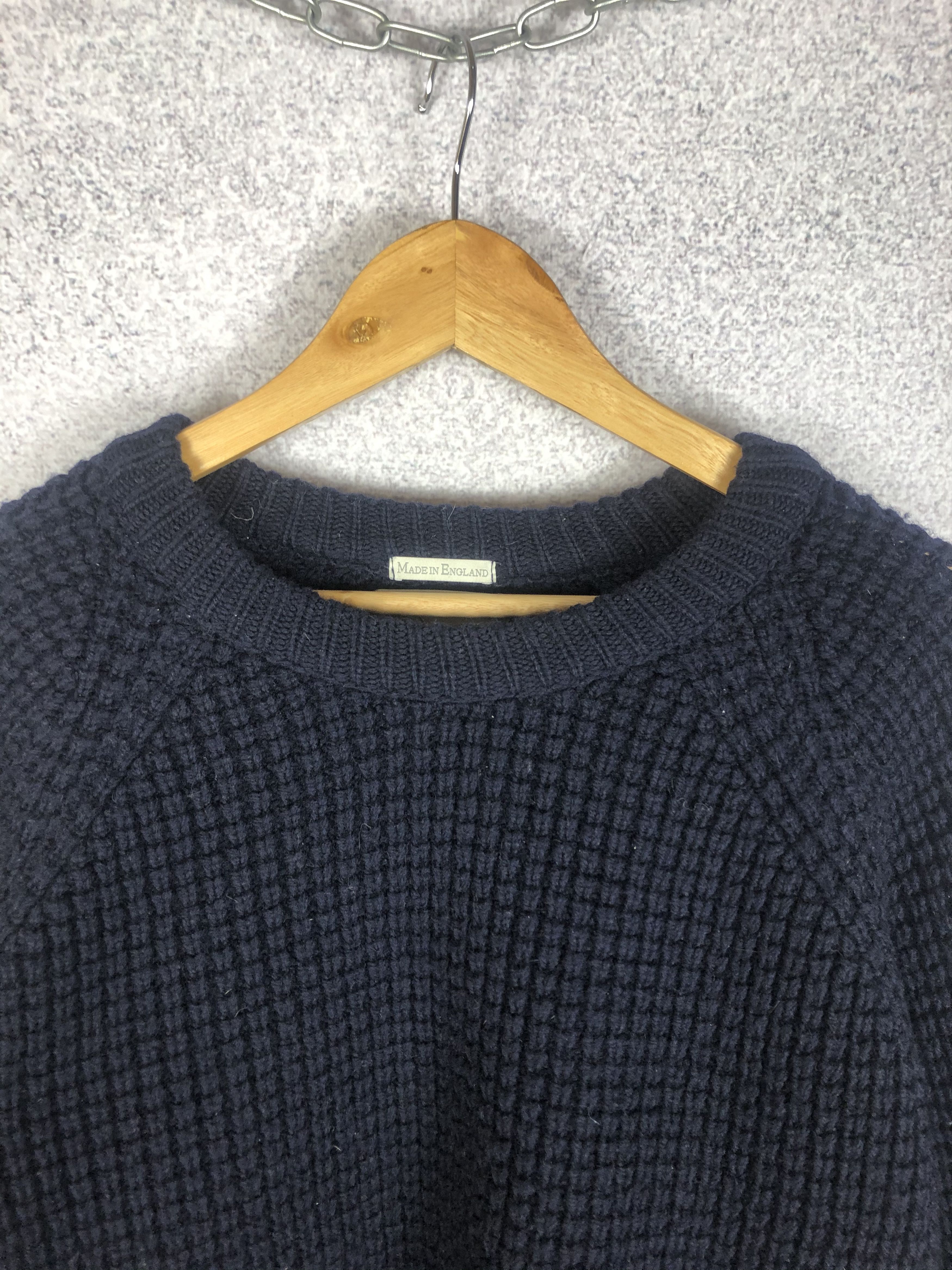 Peregrine Vintage Peregrine Waffle Knit Wool Sweater Size US L / EU 52-54 / 3 - 2 Thumbnail