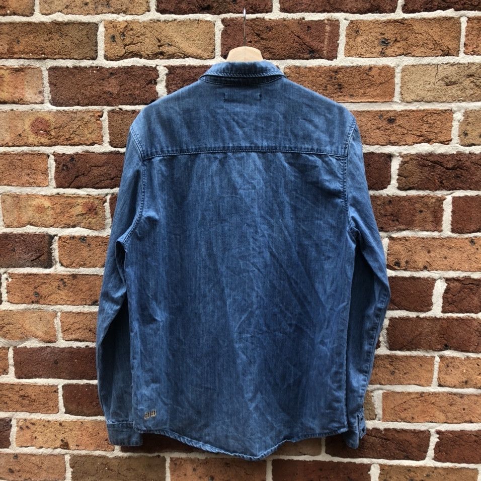 Ksubi Exit Dust Chambray Shirt Size US M / EU 48-50 / 2 - 3 Thumbnail