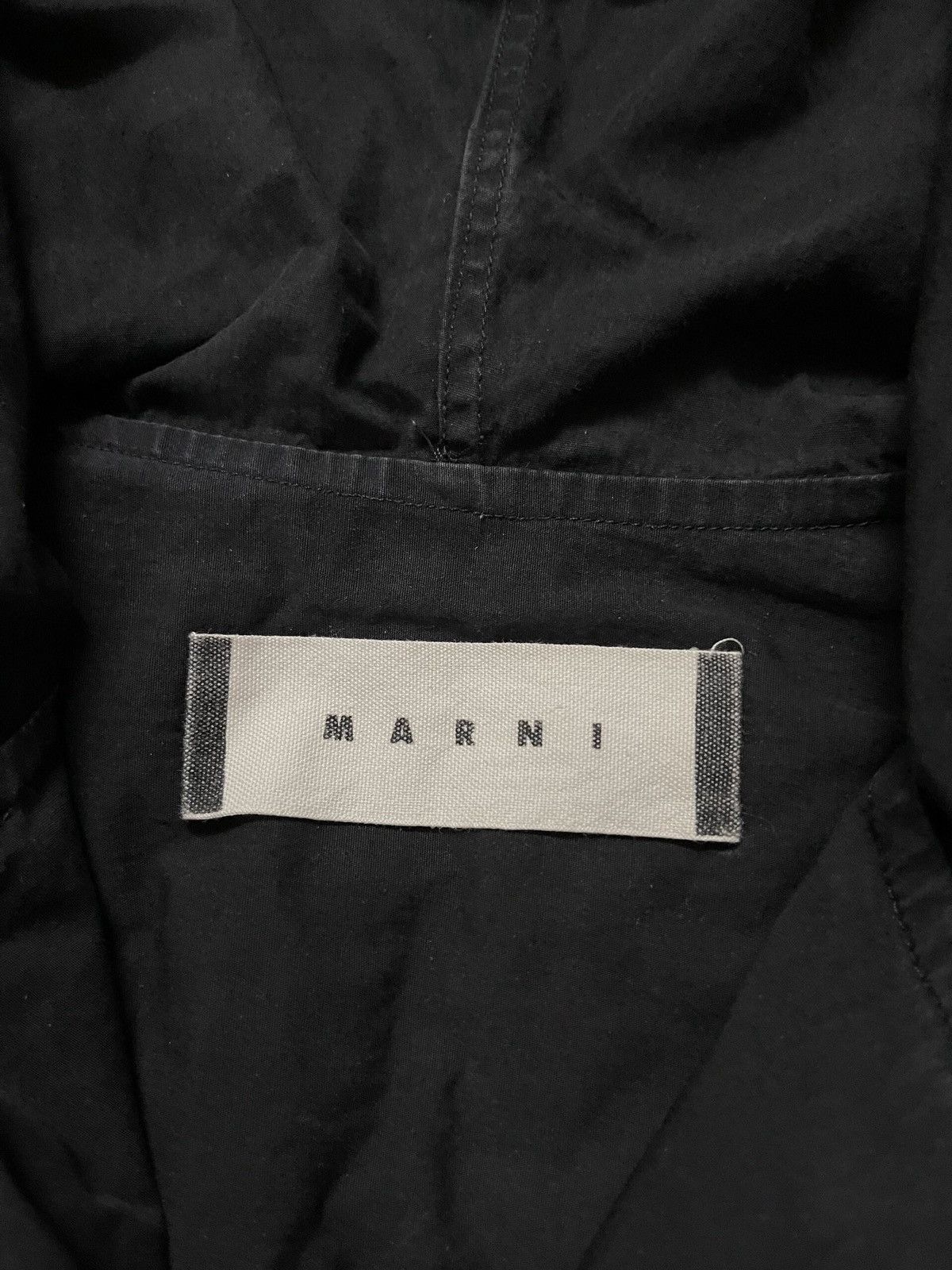 Marni Marni S/S2014 Hooded Nylon Shirt Size US M / EU 48-50 / 2 - 5 Thumbnail