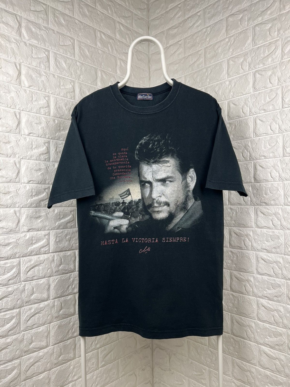 Band Tees × Vintage Che Guevara Vintage T shirt , Hasta La Victoria Size US XL / EU 56 / 4 - 1 Thumbnail