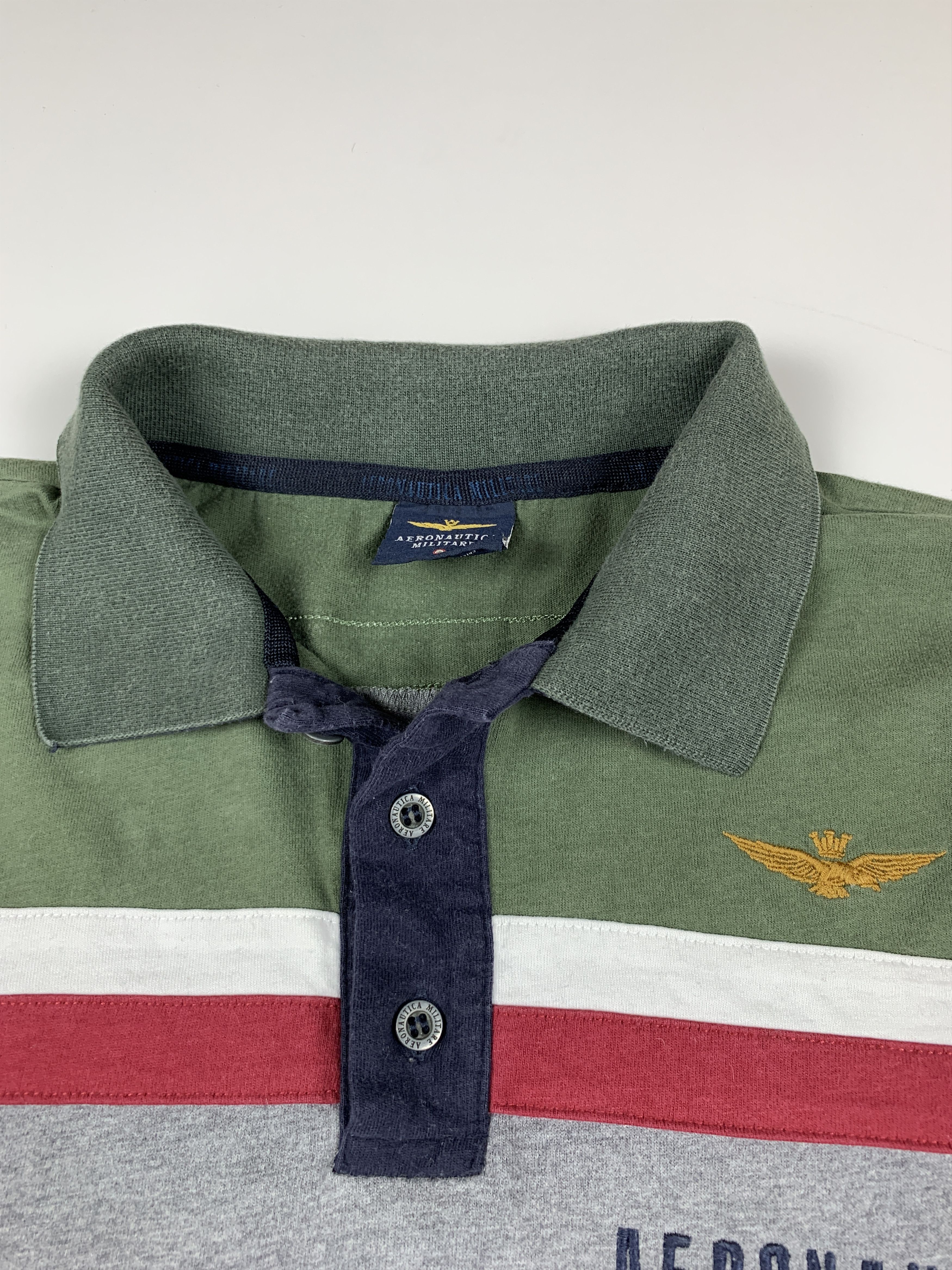 Aeronautica Militare Aeronautica Militare Polo Long Sleeve T-shirt Size US L / EU 52-54 / 3 - 4 Thumbnail
