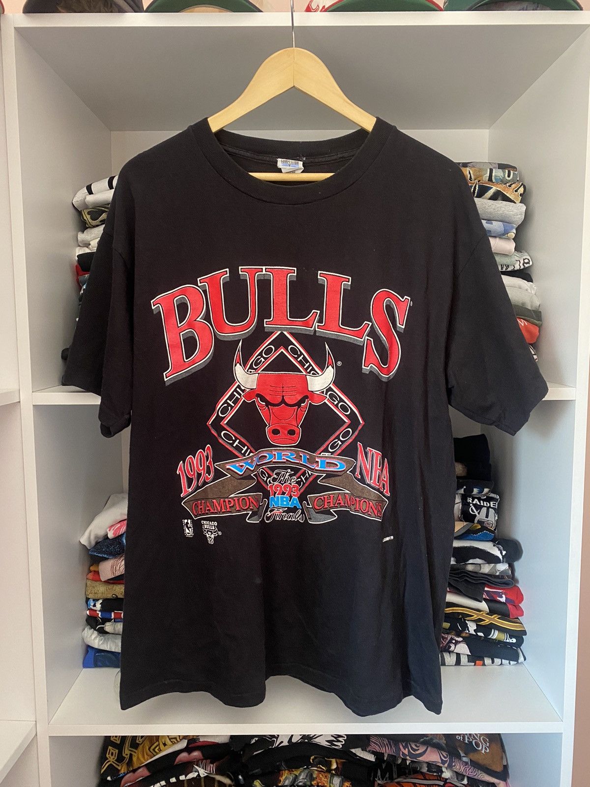 Vintage Vintage 90s Chicago Bulls T-shirt, Grailed