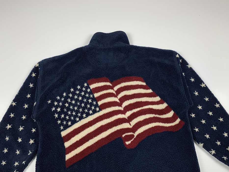 Made In Usa Bear Ridge Outfitters USA Flag Wmn's Fleece Jacket Grailed