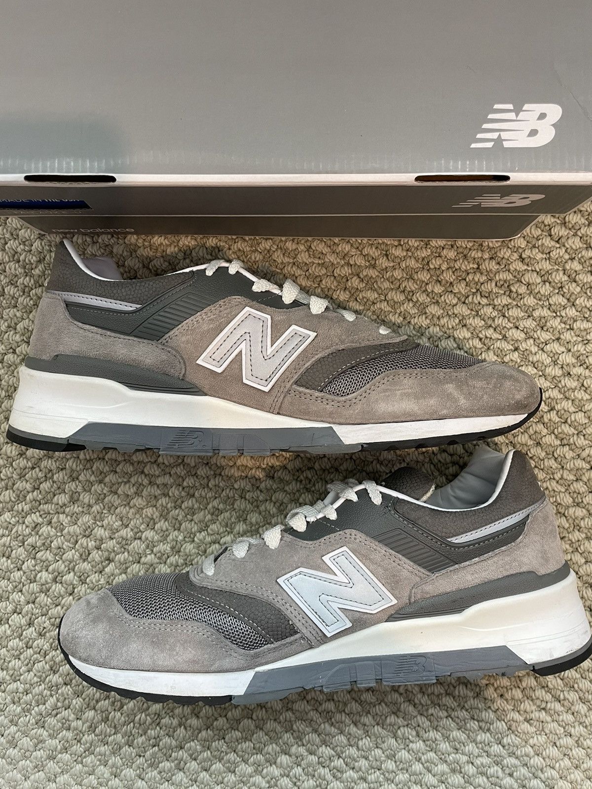 New Balance New Balance 997 Grey Made In USA sz 11 OG 2015 m997gy2 KITH Grailed
