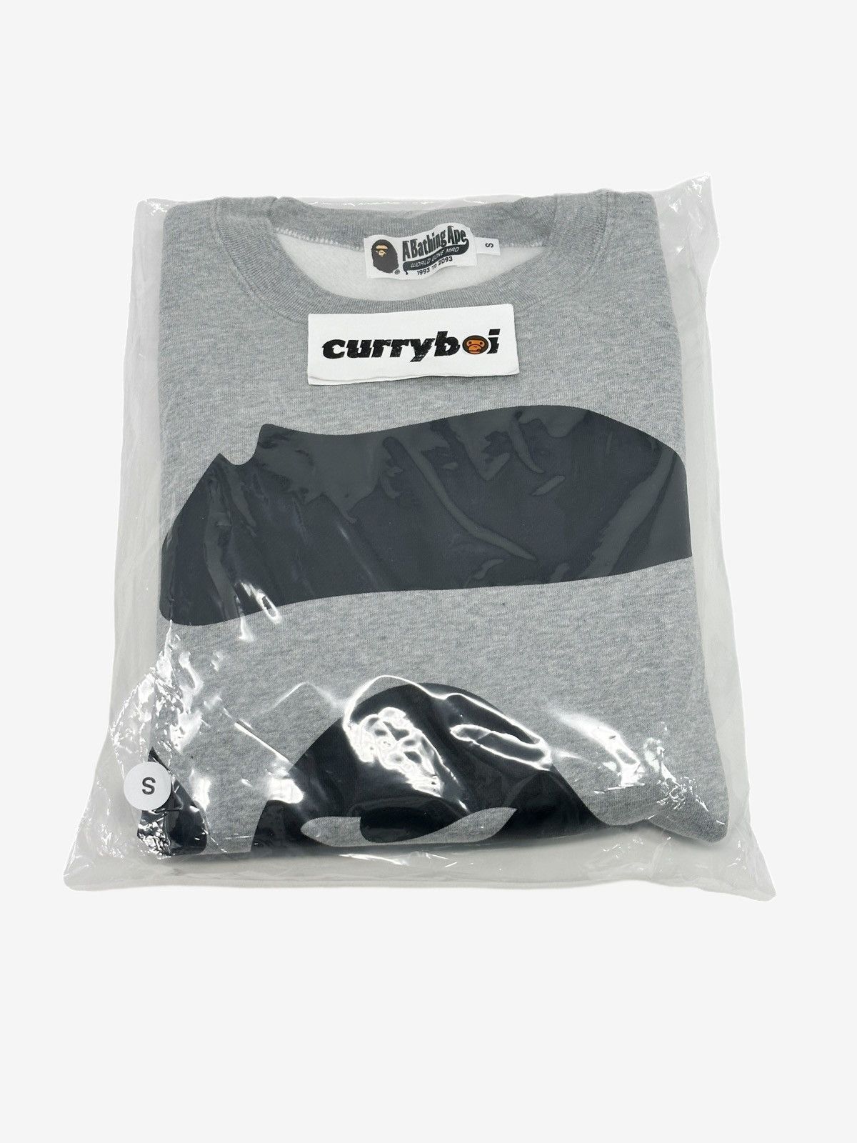 Bape BAPE Happy New Year Men's Classic Crewneck (SS23) Grey Size US S / EU 44-46 / 1 - 7 Thumbnail