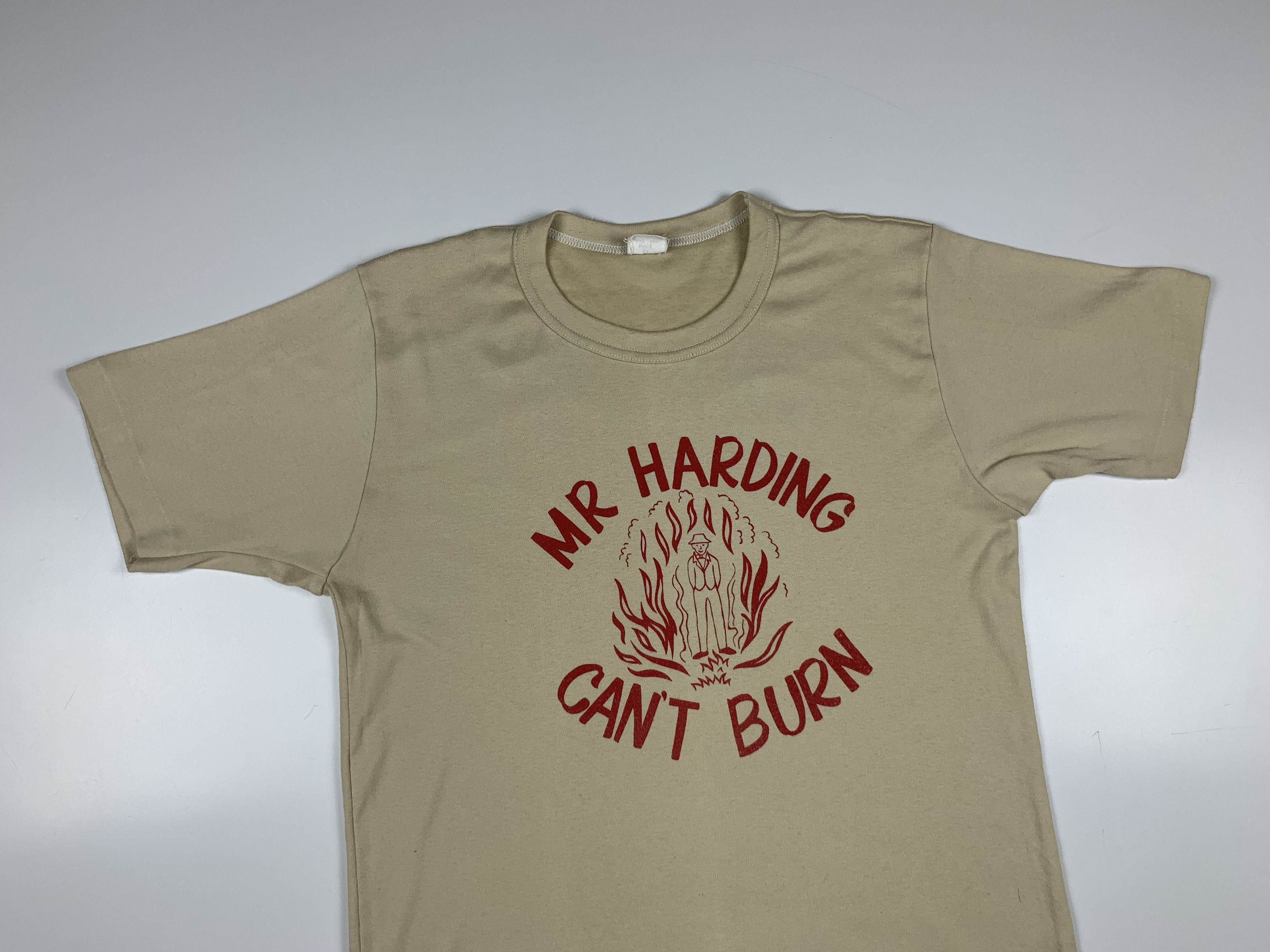 Vintage 80's Mr Harding Can't Burn Barbados Men's T-shirt Size US M / EU 48-50 / 2 - 2 Thumbnail